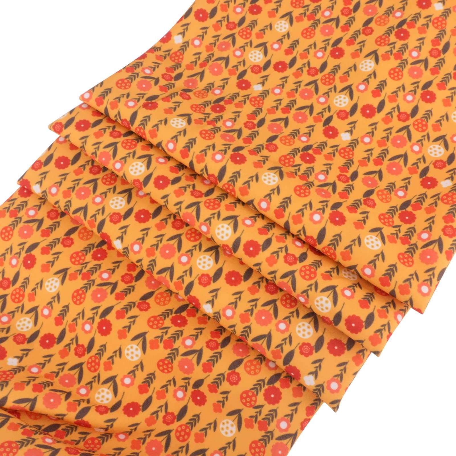 Wolven Soft Scarf Camera Neck Shoulder Strap Belt Compatible with All DSLR/SLR/Digital Camera (DC) / Instant Camera Etc, (Yellow Flower) 4