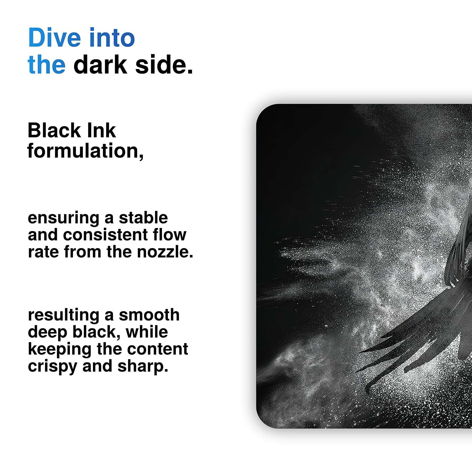 Neiber Remanufactured Ink Cartridge Replacement for HP 62 XL 62XL (2 Black) Fit with Envy 7640 5660 5540 5661 5642 5640 5663 5544 5542 5549 5643 OfficeJet 5740 250 5745 5746 200 8040 5741 Printer Tray 5