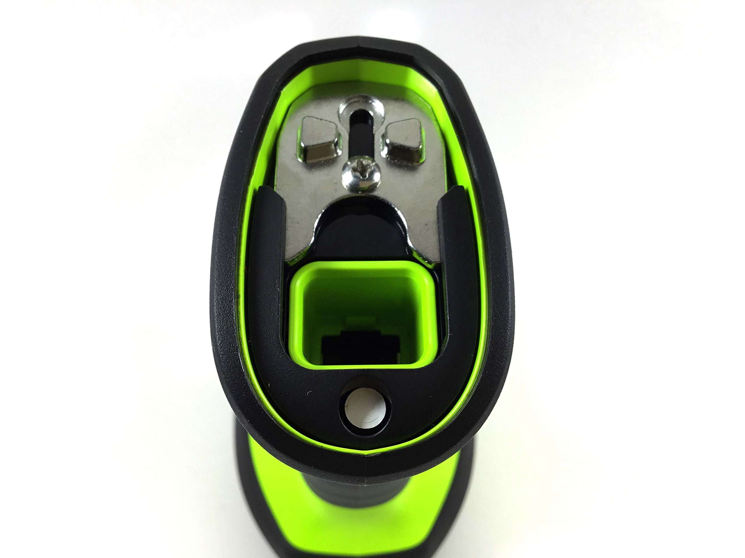 Zebra Series Rugged Corded Handheld Standard Range Linear Imager with High-Current Shielded USB Cable, Industrial Green (LI3608-SR3U4600VZW) 4