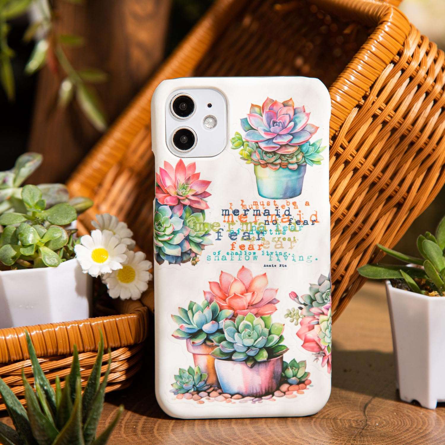 Miyouluna 120Pcs Colorful Succulent PET Stickers, Vibrant Multicolor Botanical Designs for Journaling, Scrapbooking, DIY Crafts, and Creative Projects 6