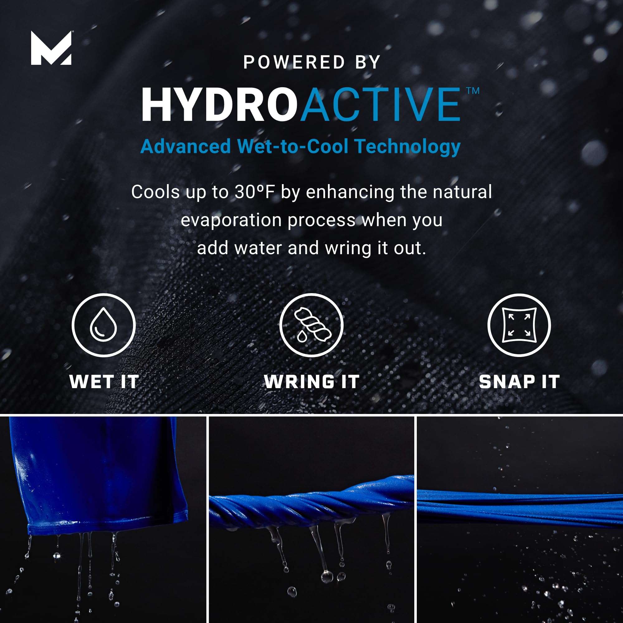 MISSION Mossy Oak Cooling 12-in-1 Neck Gaiter, Country DNA - Lightweight & Durable - Cools Up to 2 Hours - UPF 50 Sun Protection - Machine Washable 6