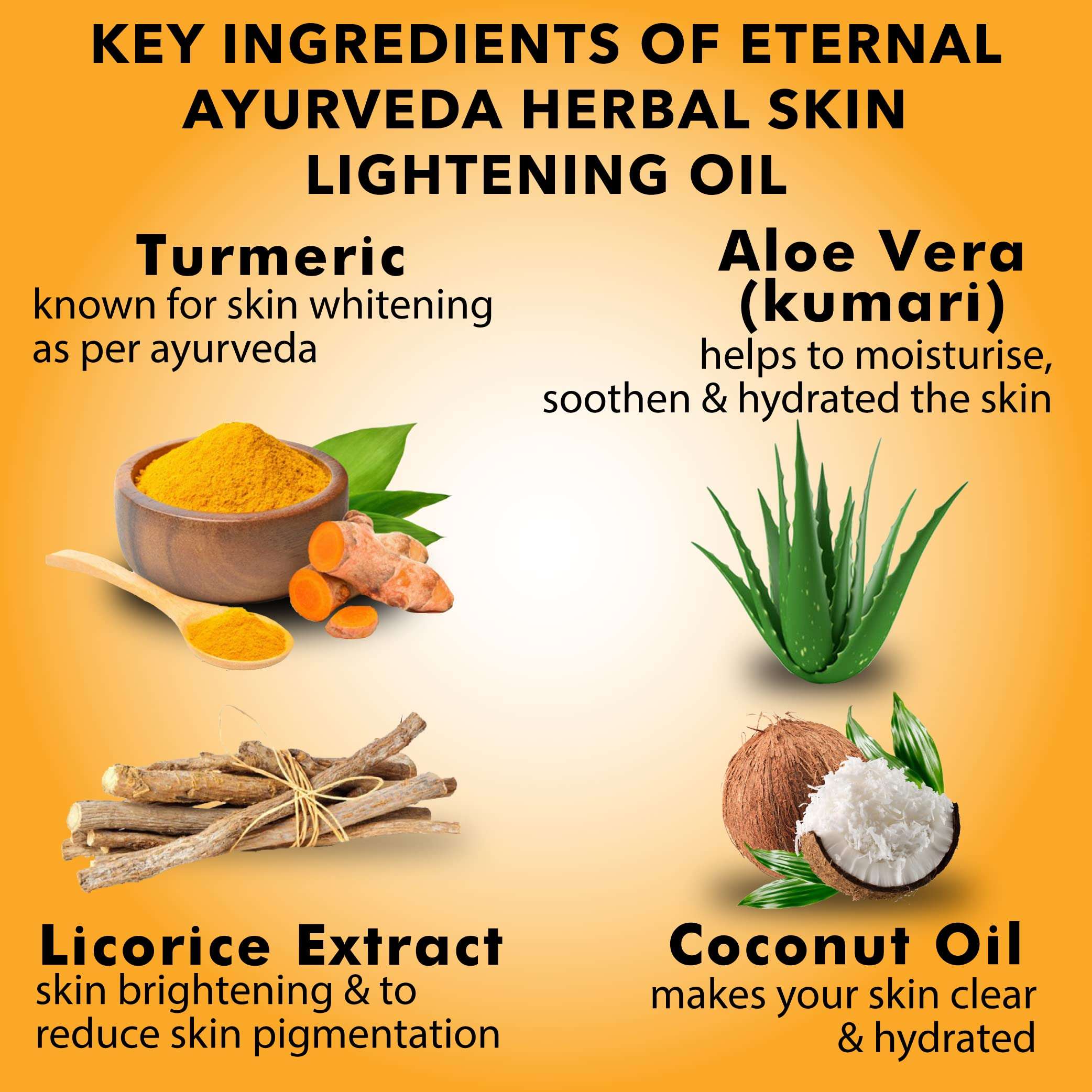 Eternal Ayurveda Skin Lightening Oil, 30 ml 3