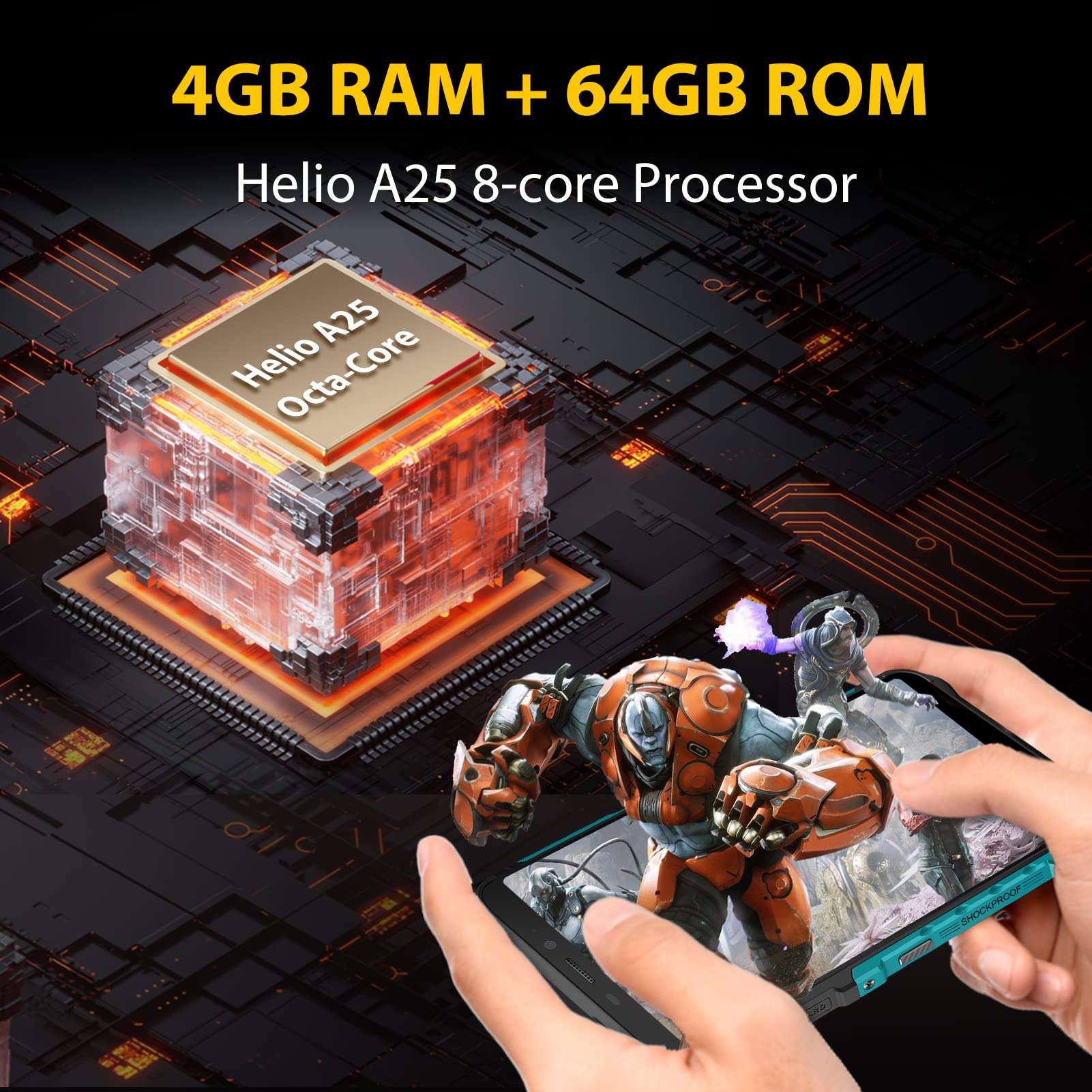 Ulefone 5G Unlocked Phones, Note 18 Ultra, Blue 2