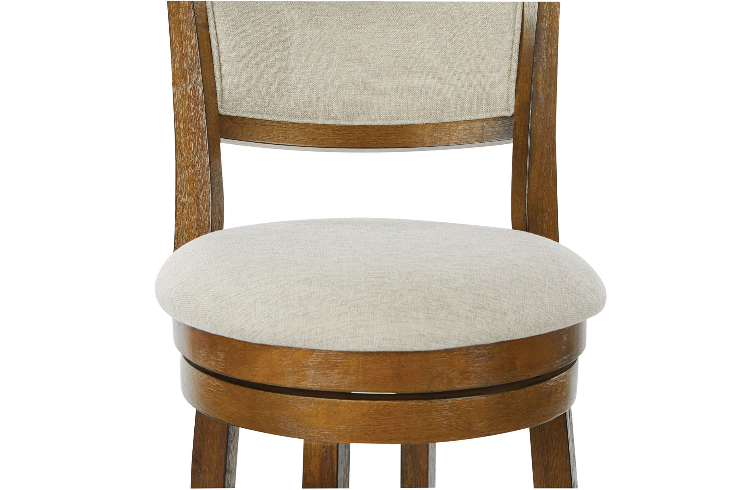 OSP Home Furnishings Stool Burnt Brown 5