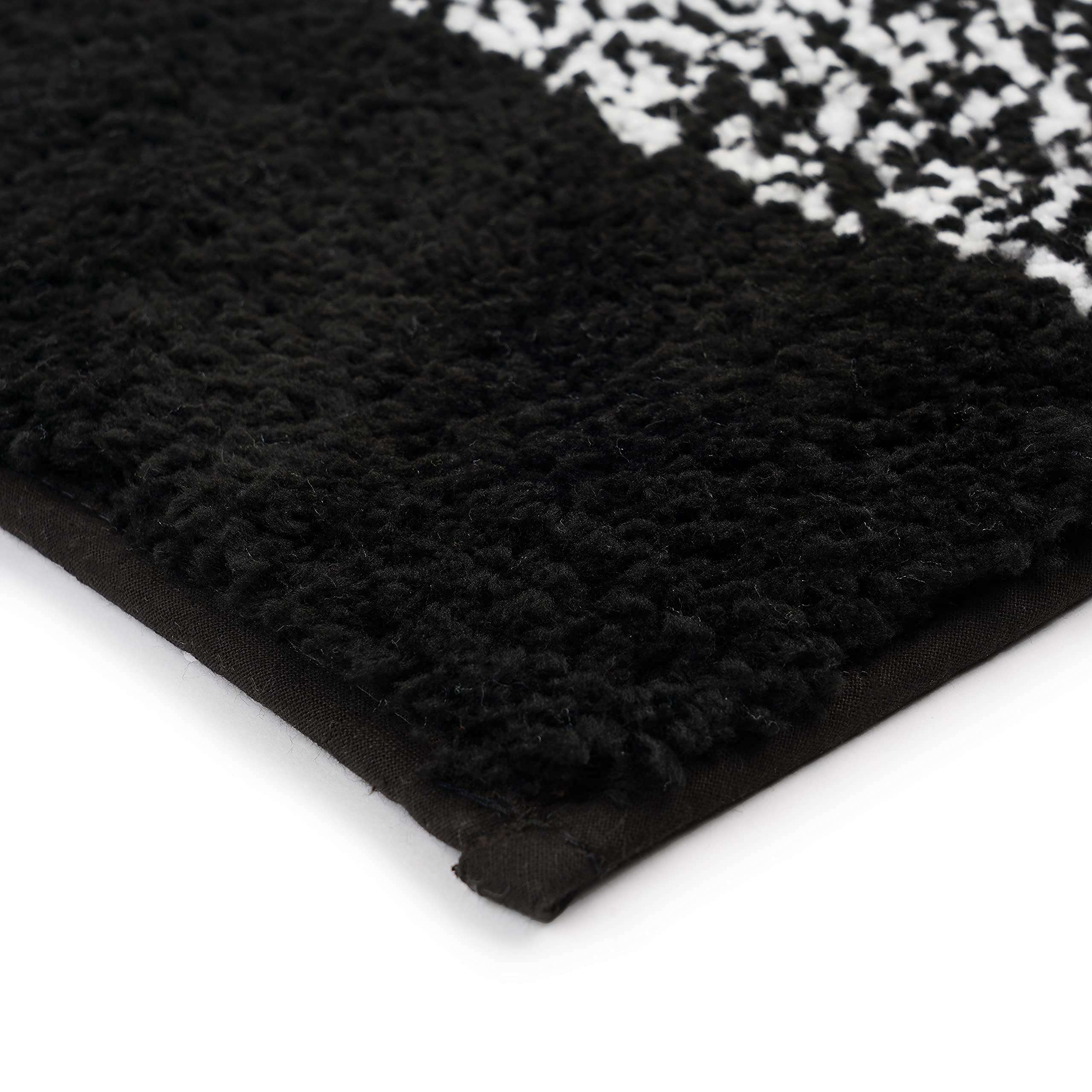 Lykke Decor Anti-Slip Bath Mat Microfiber Soft, Size 50 x 75 cm - Bathroom Rugs - Suitable for Kitchen, Bedroom and Bathroom, Dry Fast Water Absorbent & Machine-Washable - Set of 1 4