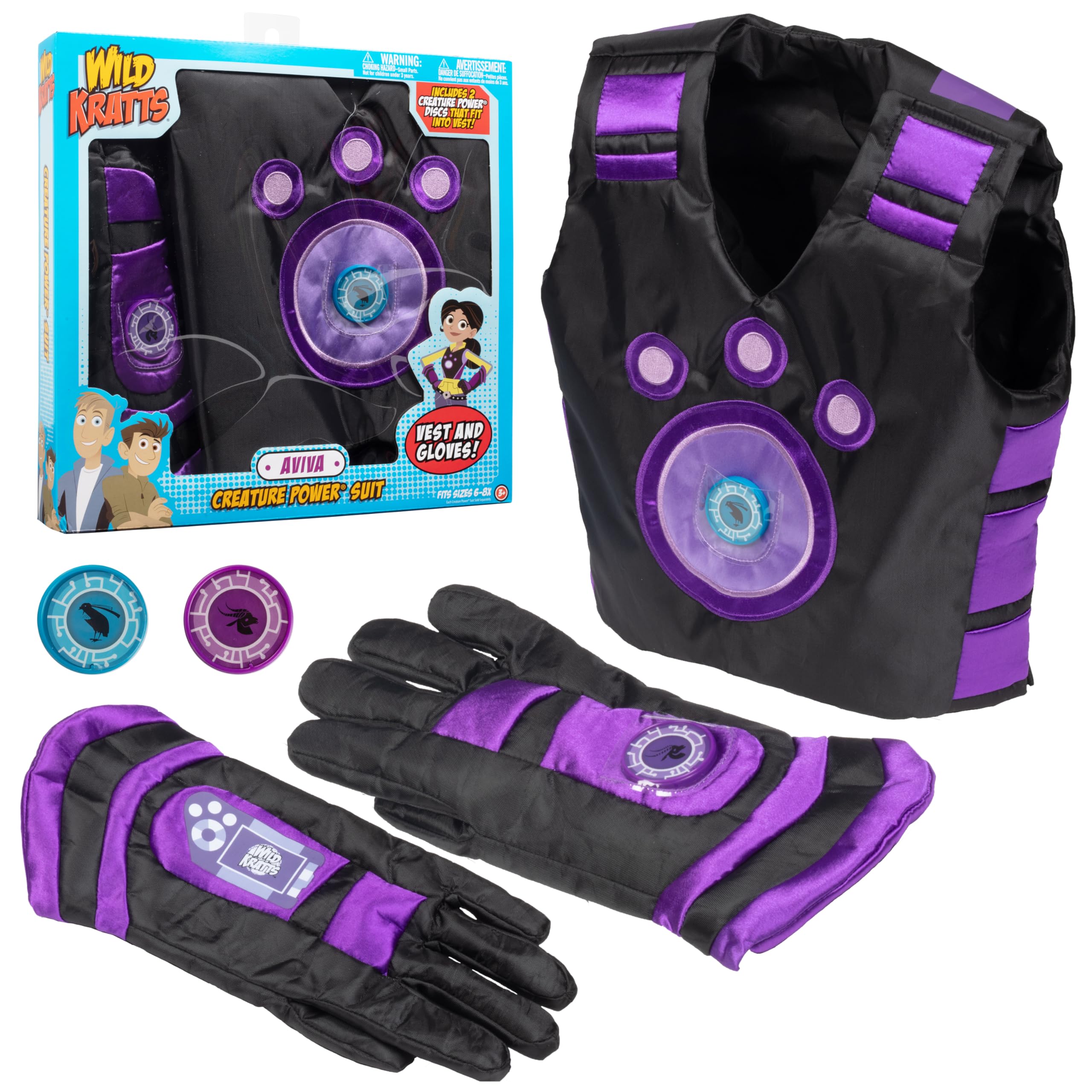 Wild Kratts Creature Power Suit, Aviva,One size fits most: 4-6X