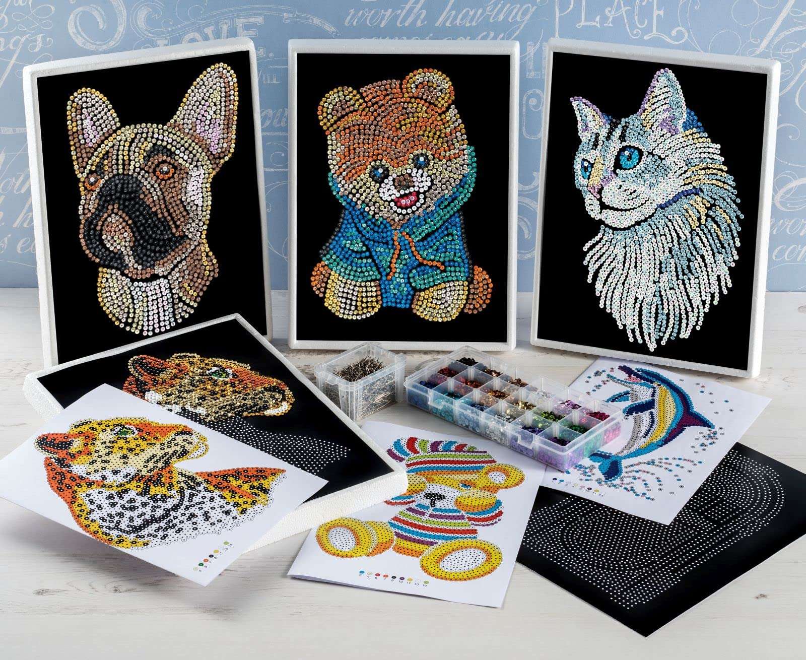 Ksg Sequin Art Westie 5