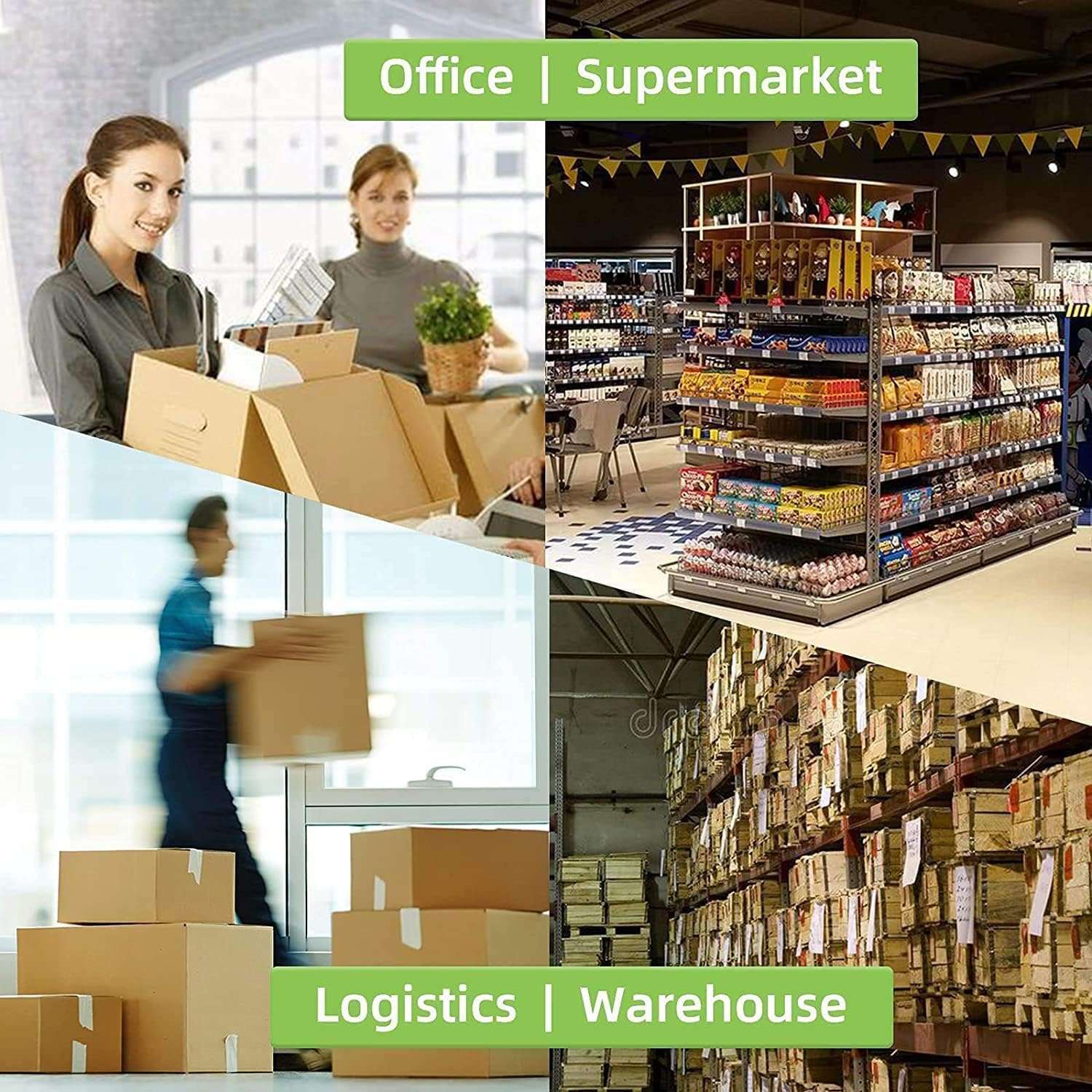 True-Ally 50x30 Direct Thermal Barcode Label Sticker - 2 x 1.18 inches - 50mm x 30mm - 1000 Labels Per Roll - White Self Adhesive Sticker for Printing Barcoding (1 Roll per Pack (1000 Labels)) 6