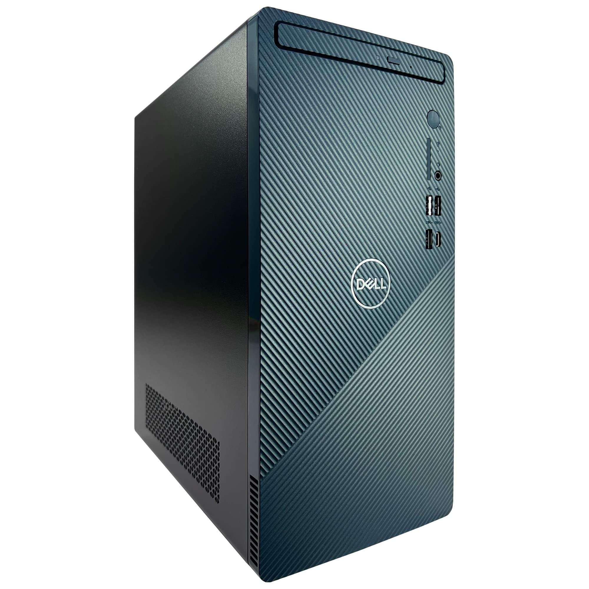 Dell Inspiron 3910 Desktop Computer - 12th Gen Intel Core i5-12400 6-Core up to 4.40 GHz Processor, 64GB RAM, 2TB NVMe SSD + 1TB HDD, Intel UHD Graphics 730, DVD Burner, Windows 11 Home, Mist Blue 2