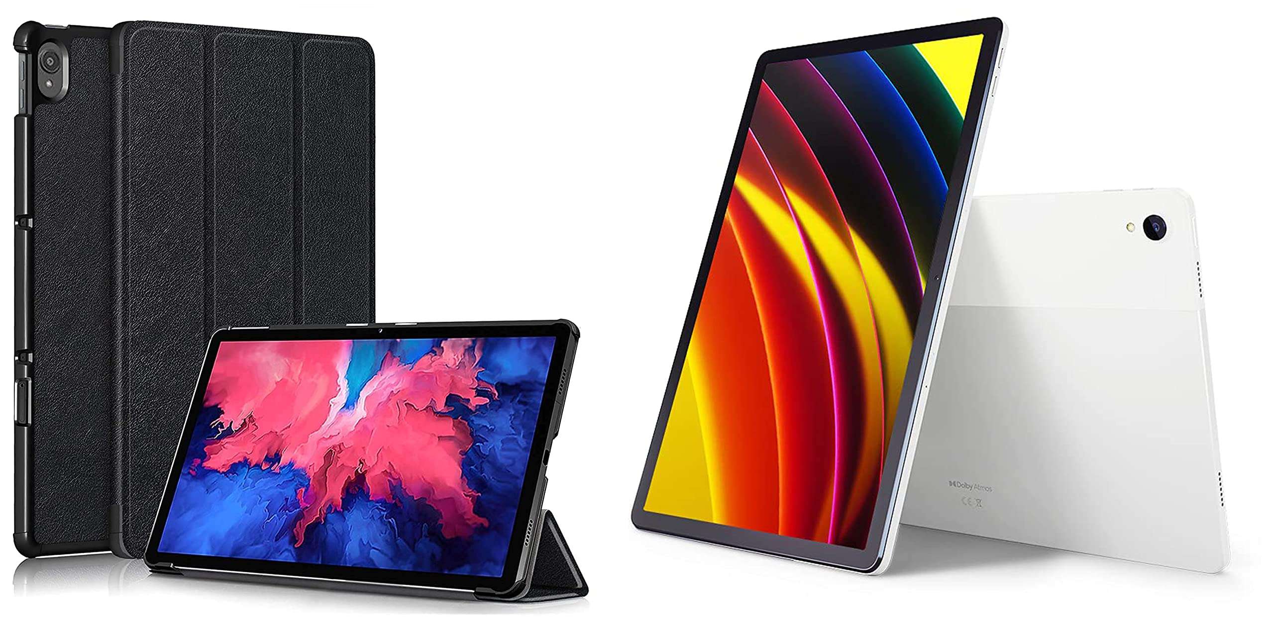 Lenovo Tab P11 (11 inch / 27.94 cms, 4 GB, 128 GB, Wi-Fi + LTE, Data Only), Platinum Grey + Cover