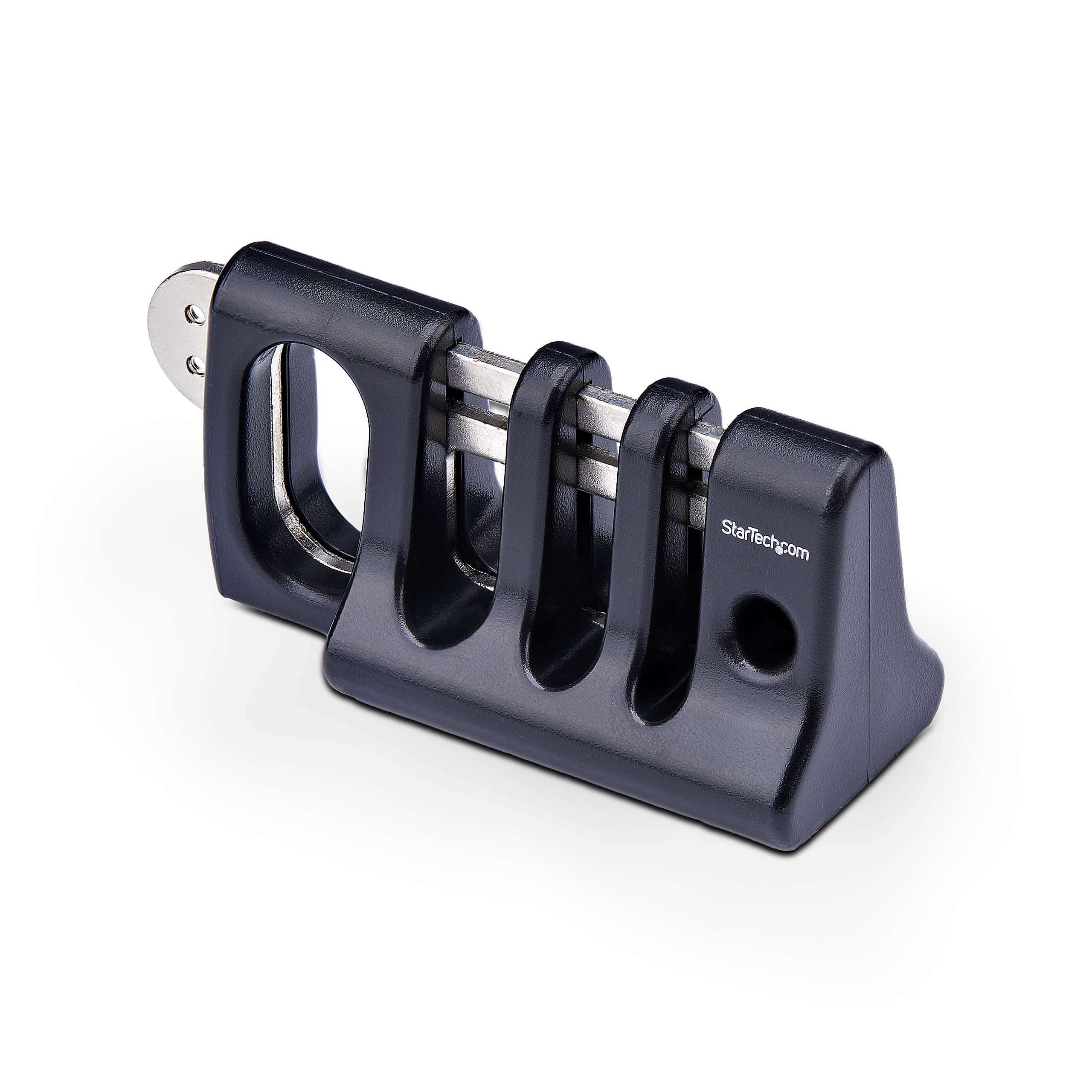 StarTech.com Peripheral Cable Anchor Lock, Secure Keyboard/Mouse, Cable Trap w/Metal Plate, Use w/Laptop Security Cable 1