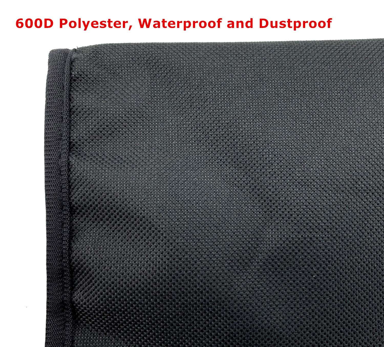 Wanty Black Antistatic Water-Proof Dust-Proof Nylon Fabric Printer Cover Case Protector for Epson FastFoto FF-680W Wireless High-Speed Photo and Document Scanning System 4