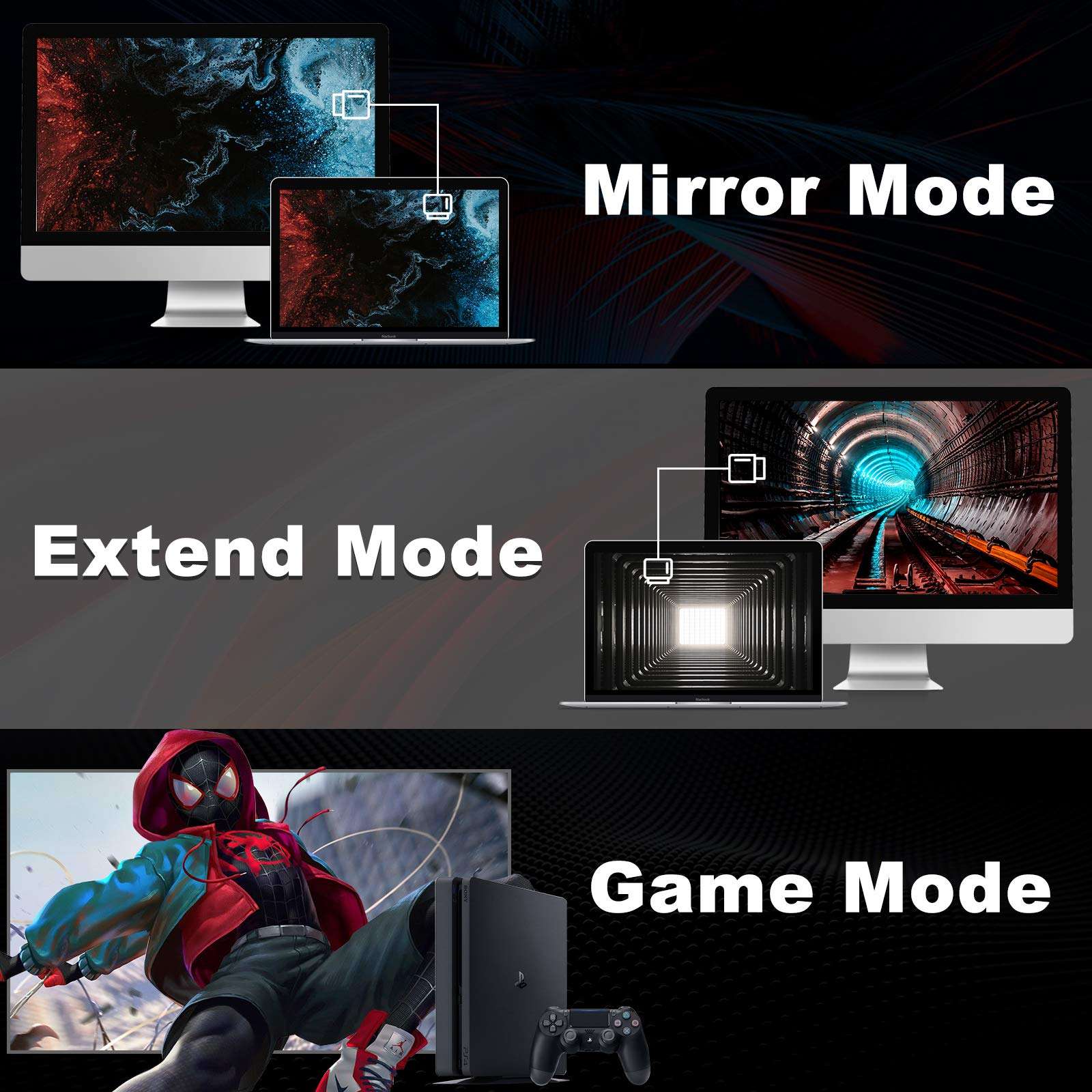 Toptrend 4K Fiber Optical HDMI Cable 35ft, CL3 Rated 18Gpbs High Speed Fiber HDMI Cable Supports 4K@60Hz, HDR, ARC, HDCP 2.2, HDMI 2.0 Cable Compatible with HDTV, Xbox, Blue-ray Player, PS4, PC… 5