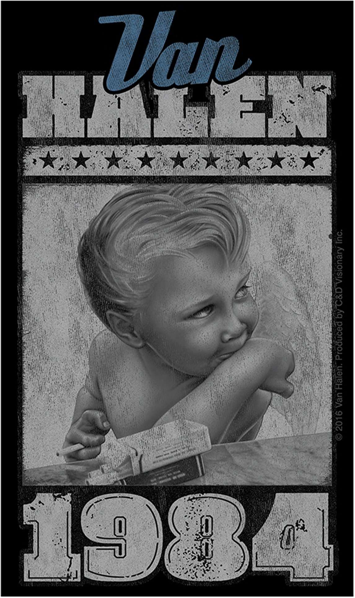 C&D Visionary Van Halen 1984 Sticker