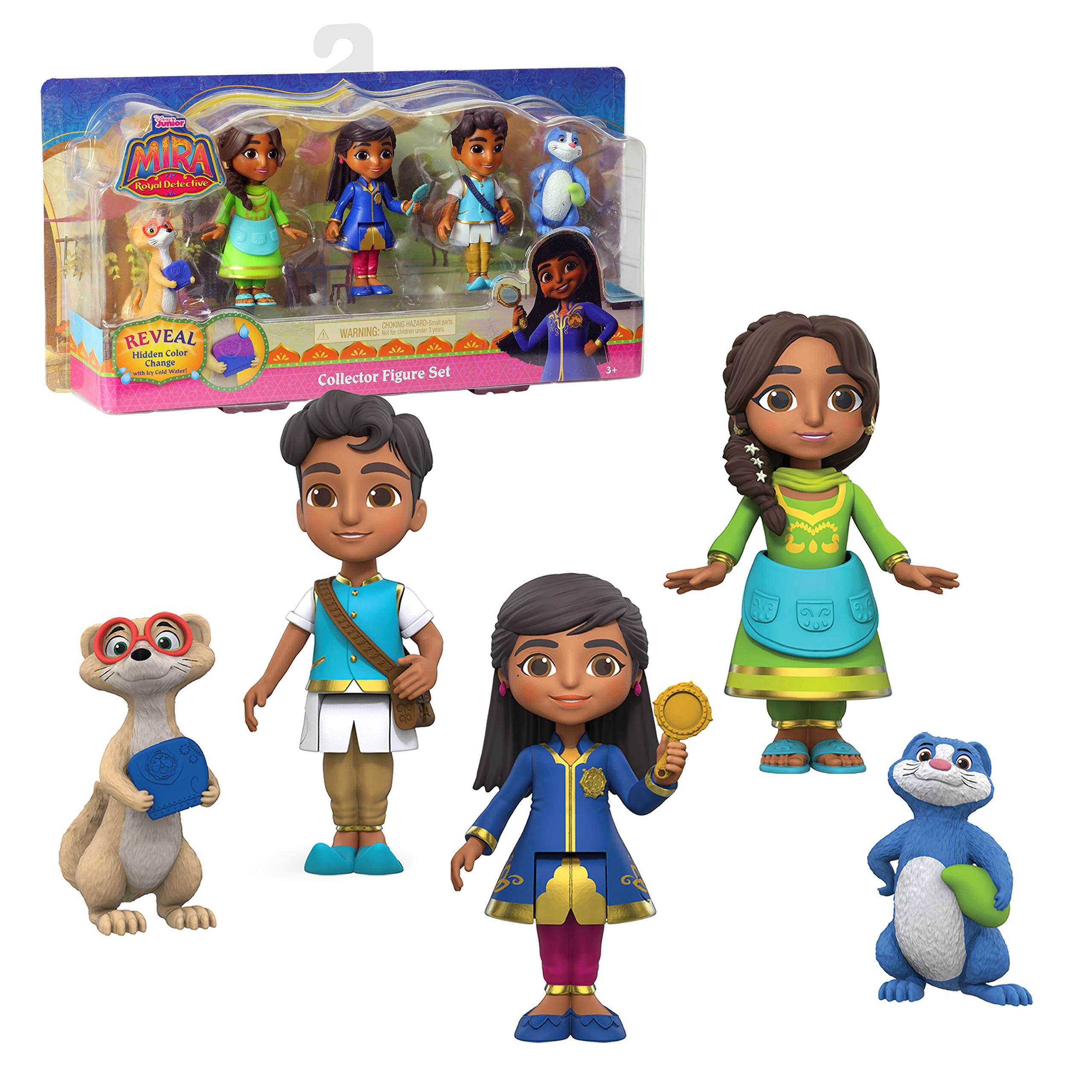 Disney Junior Mira, The Royal Detective Collector Figure Set, Officially Licensed Kids Toys for Ages 3 Up by Just Play 1