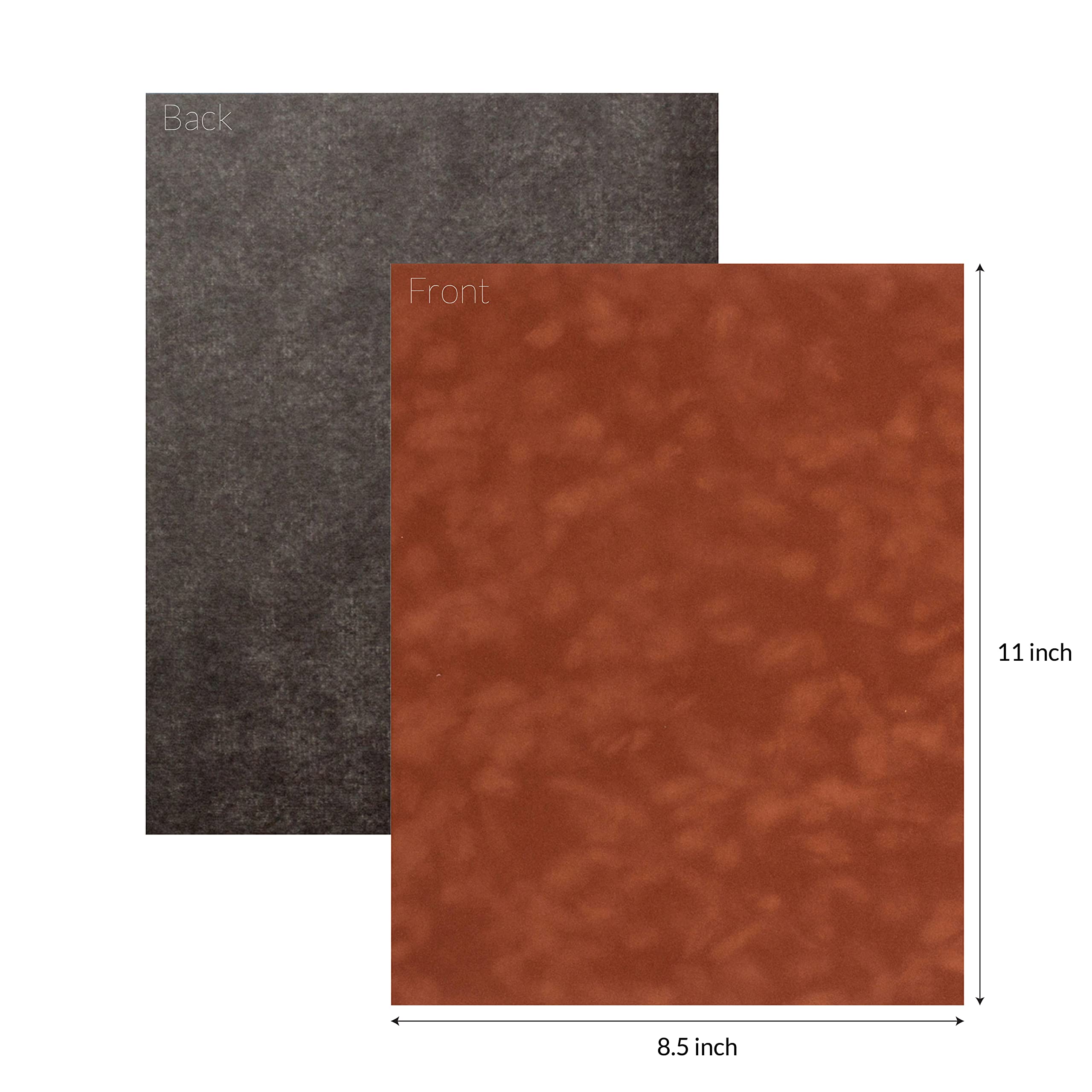 S.E.I 12-Sheet Velvet Paper, 8.5 by 11-Inch, Nutmeg 2