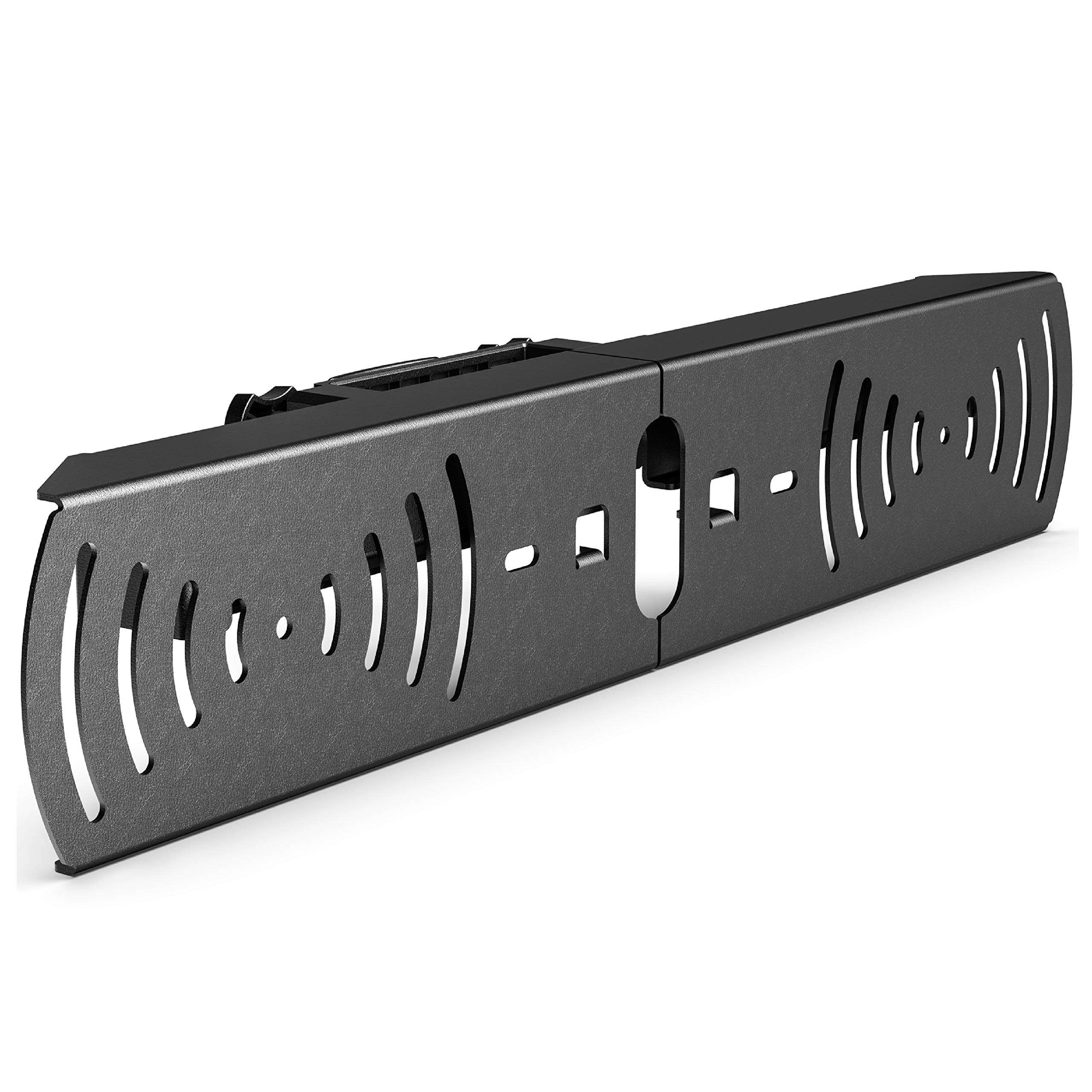 FITUEYES Sound Bar Mount with 2 Installation Design for SONOS Beam Most Sound Bars Up to 22 LBS Soundbar Mounting Bracket Specially for Floor TV Stand 1