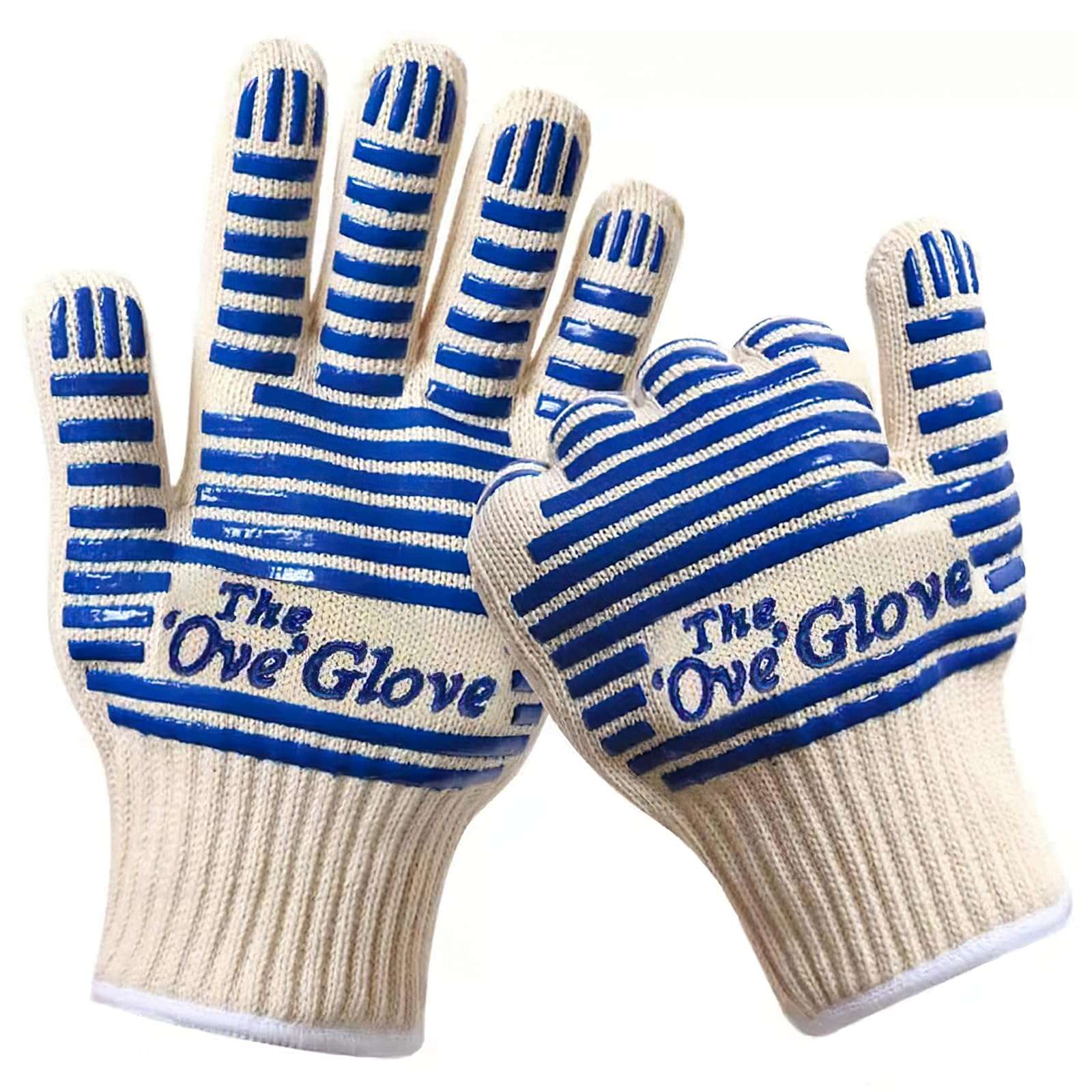 CoolShef Oven Gloves Heat Proof 250℃| Silicone Non-Slip Oven Mitts | Kitchen Gloves for Cooking, Grilling and Baking 1