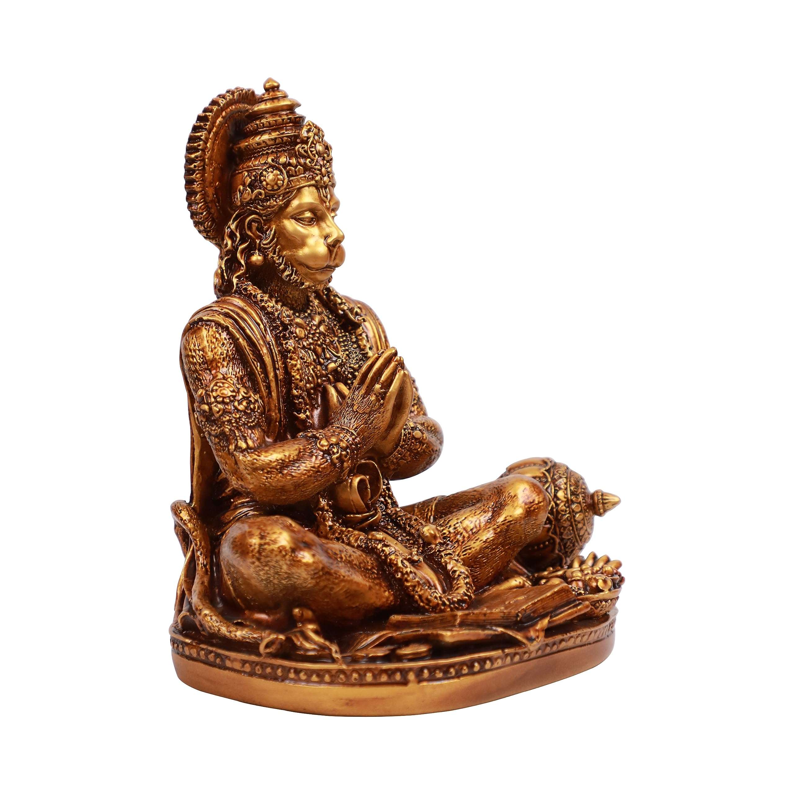 Artarium Hanuman | Hanuman murti | Hanuman Idol Car Dashboard | Hanuman Ji Car Dashboard | Car Dashboard Idol | Murti Statue for Gift (4.33 Inch) 6