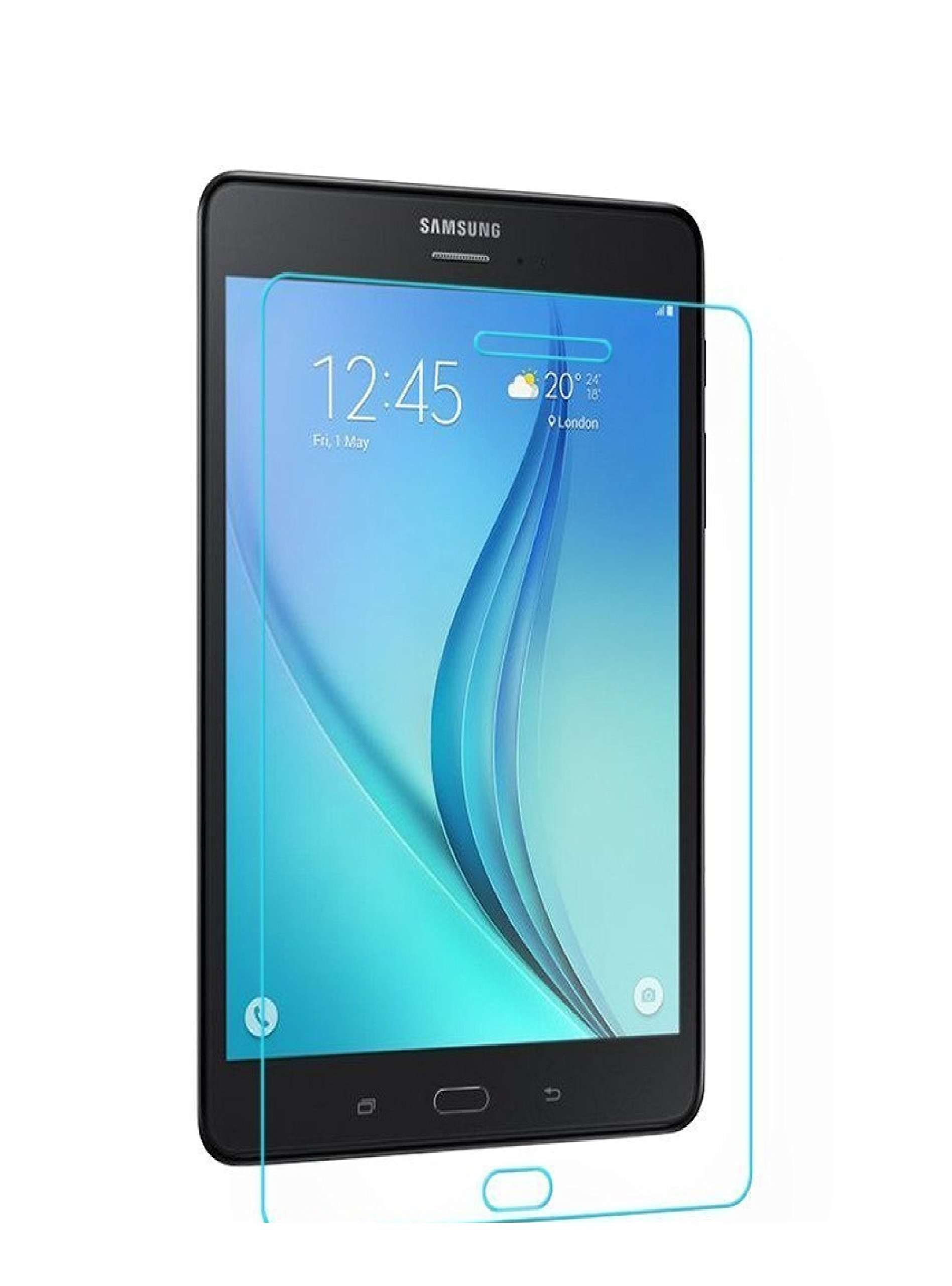 Realtech Samsung Galaxy Tab A 9.7 T550/T555 5D 9H HD+ Anti Finger Print, Premium Tempered Glass for Samsung Galaxy Tab A 9.7 1