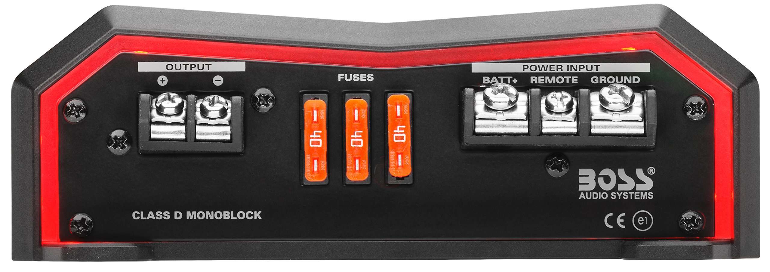 BOSS Audio Systems Elite BE4000D Class D Car Amplifier - 4000 Watts, 1 Ohm Stable, Digital, Monoblock, Mosfet Power Supply, Great for Subwoofers, Remote Subwoofer Control 4