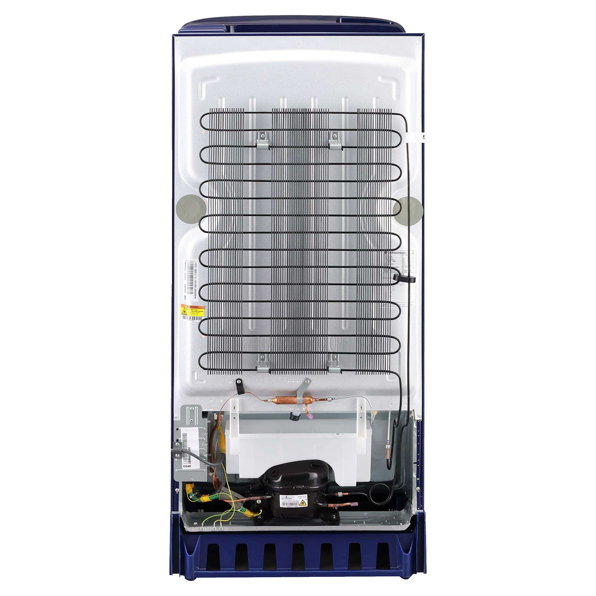 LG 215L 3 Star Direct-Cool Single Door Refrigerator (GL-D221ABCD, Blue Charm, Base stand with drawer) 6