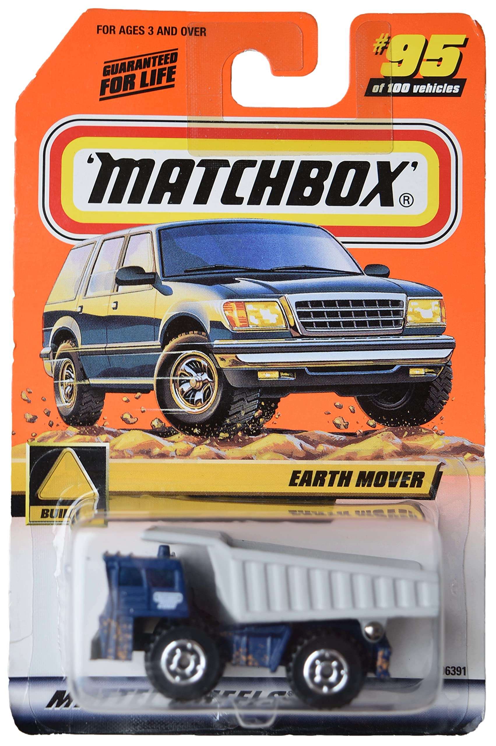 Matchbox Earth-Mover, Blue/Gray #95