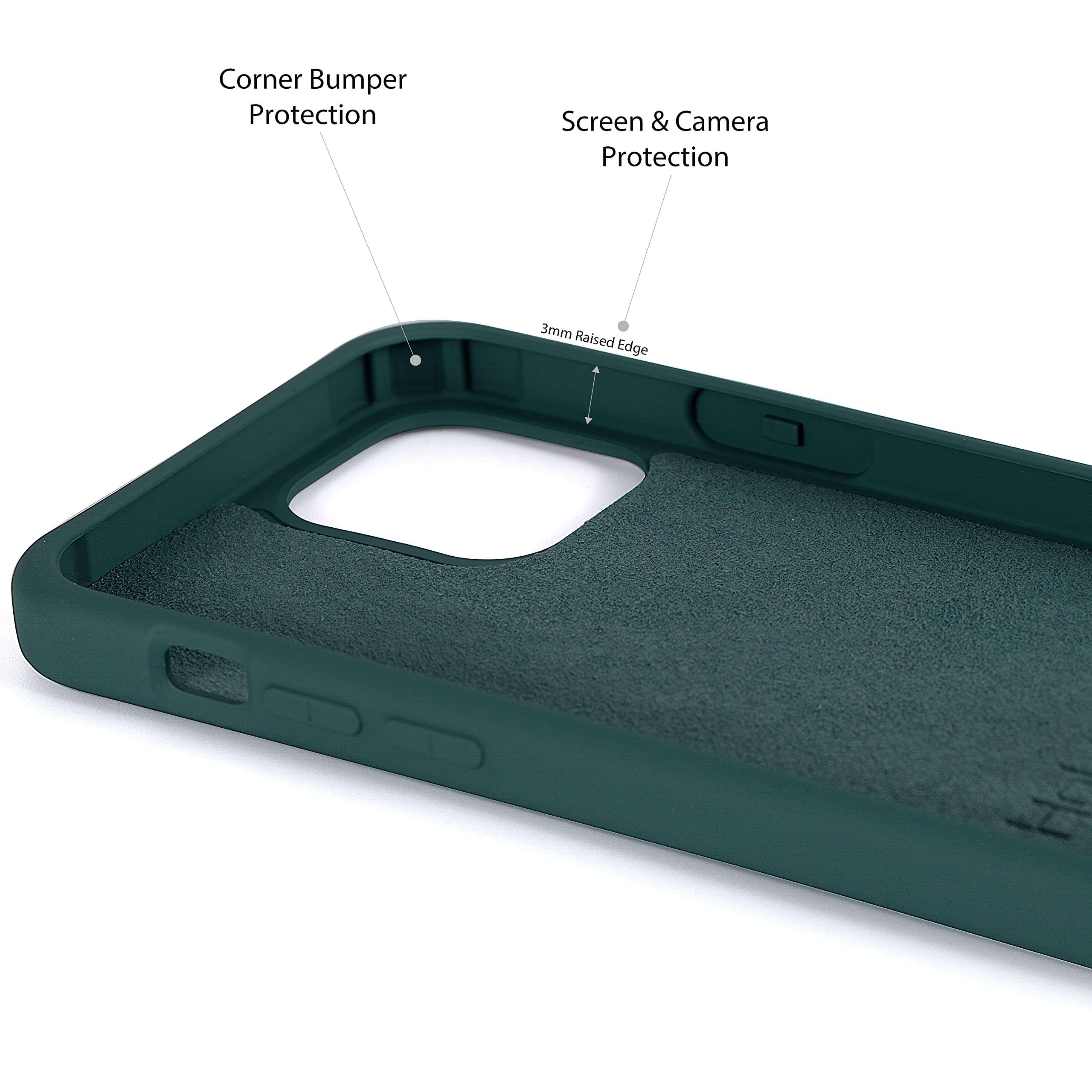 HoldingIT Crossbody Phone Case with Detachable Lanyard Compatible with iPhone 11, 2-in-1 Hands Free iPhone Cover with Drop Protection, Adjustable Rope Green 5