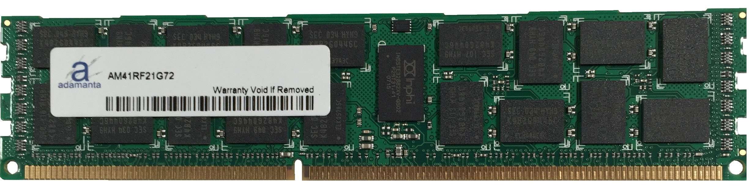 Adamanta 8GB (1x8GB) Server Memory Upgrade for HP Proliant BL2x220c G7 with Intel Xeon 5600 CPUDDR3 1333MHz PC3-10600 ECC Registered 2Rx4 CL9 1.35v 36 IC 2
