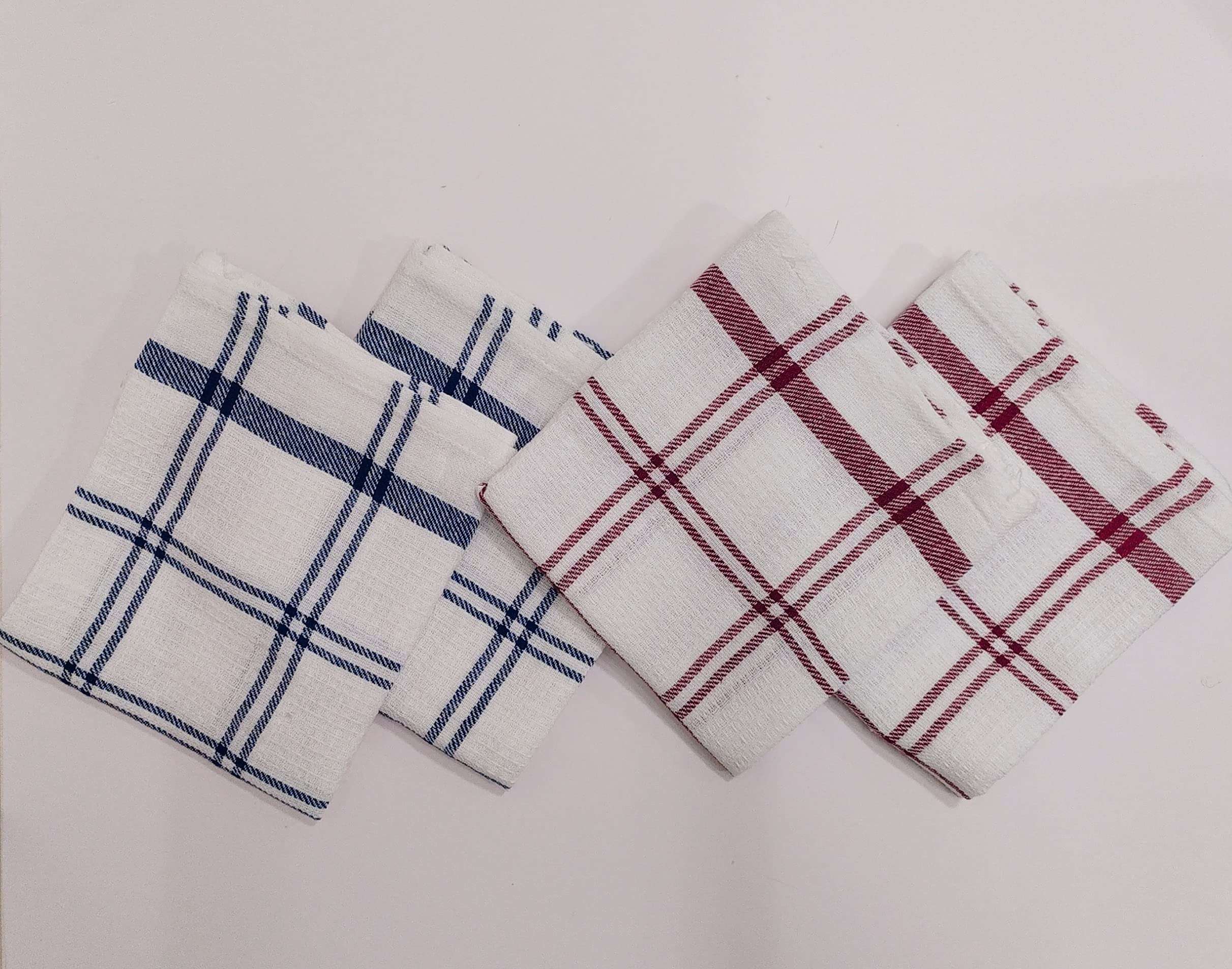 Craft & Curious - Kitchen Cotton Towels 40x68cm Multipurpose Multi-Color Waffle Napkins (8) 3