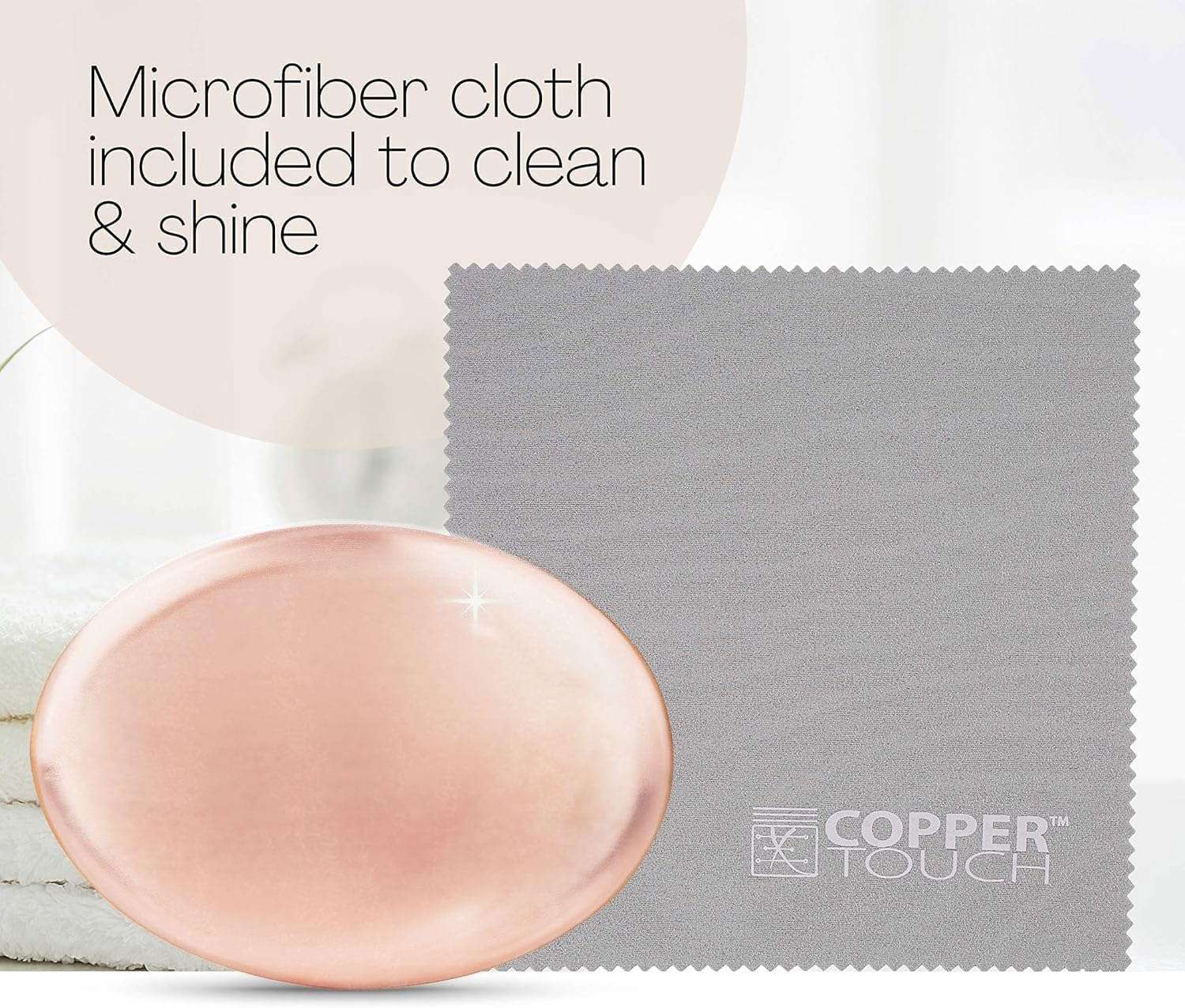 Copper Naturally Anti-Microbial Bar for Health, Hand Cleaner, Germ Killer, Wellness, Body & Hand | Adult & Kids | ADHD Tool | Anxiety Stress Relief - (Pocket Sized) 5