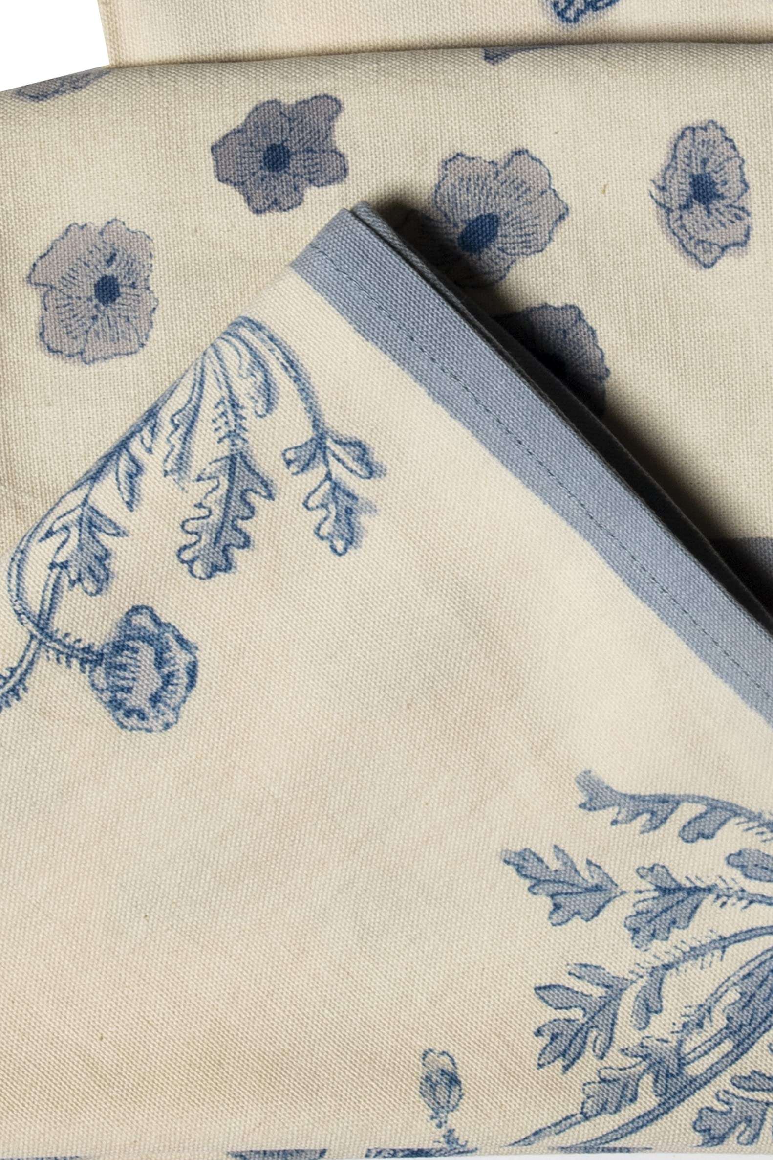 CONTRAST LIVING Tilak Hand Block Printed Kitchen Towel/Dish Towel/Hand Towel Multi Color Set of 3 Pcs 2