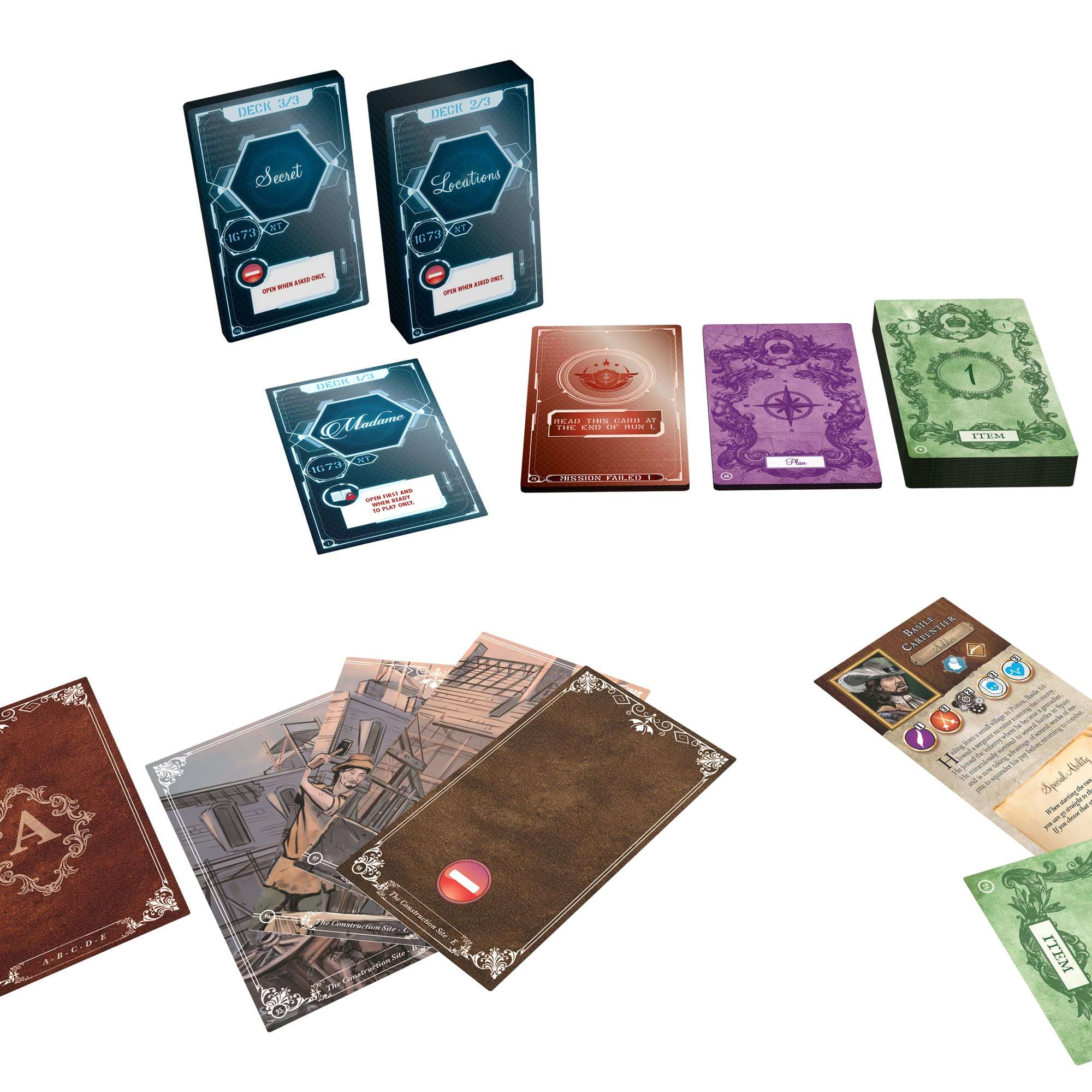 TIME Stories Madame EXPANSION - Dive into 17th Century Versailles! Adventure Game, Cooperative Strategy Game for Kids & Adults, Ages 12+, 2-4 Players, 90 Min Playtime, Made by Space Cowboys 3