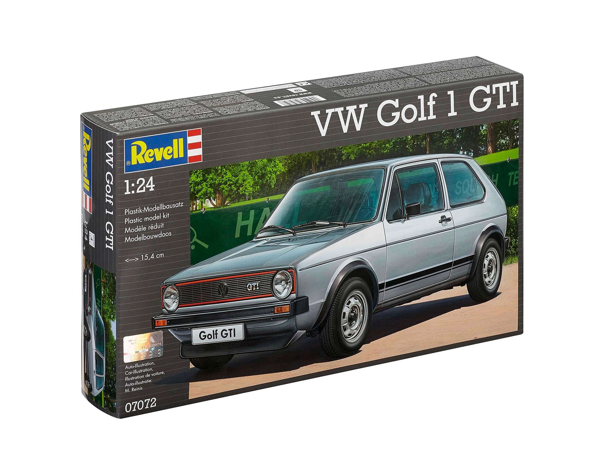 Revell 1: 24 Scale VW Golf 1 GTI Model Kit 1