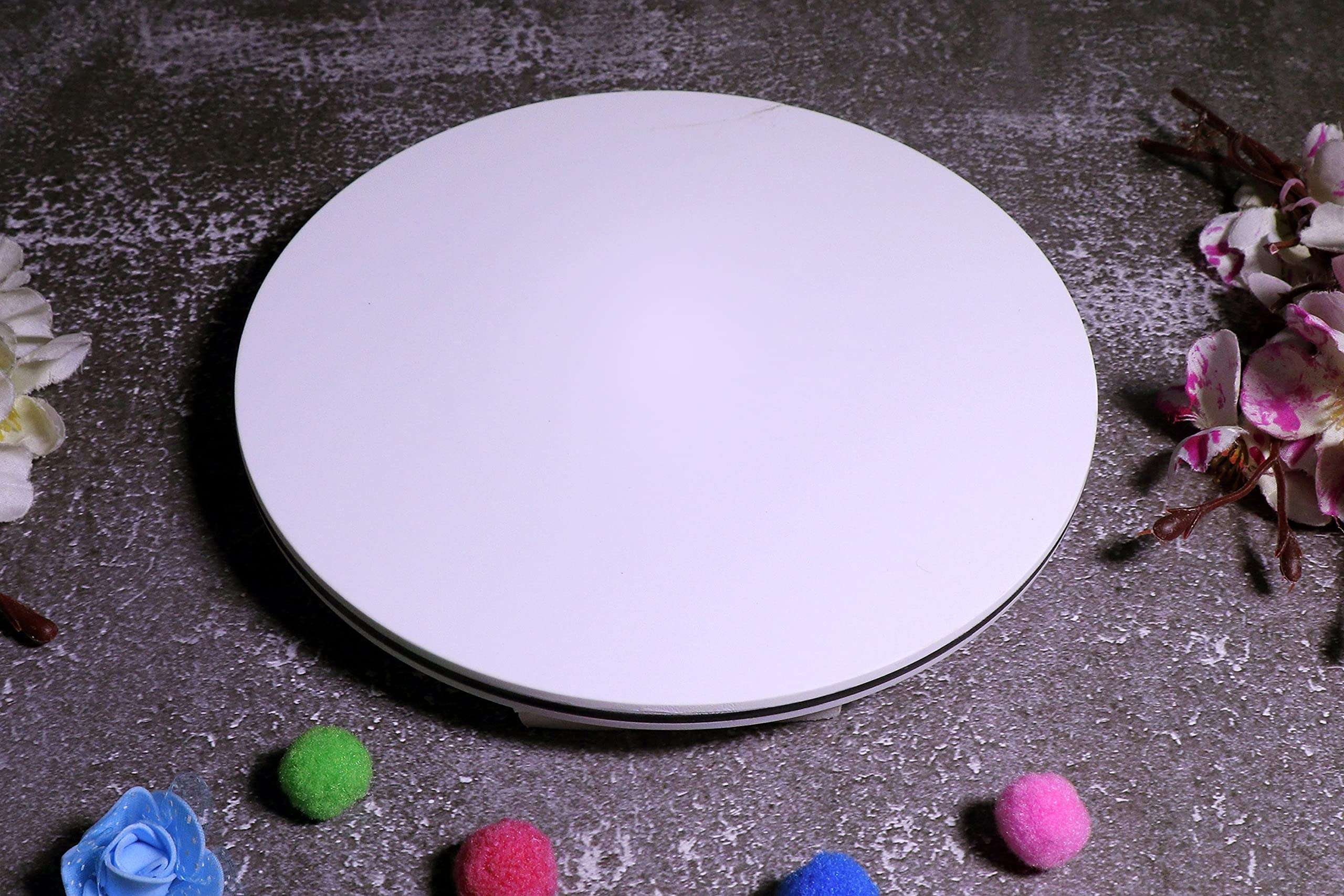 Shivarth Marble White Chakla Roti Roller Chakla Rolling Board Roti Maker Phulka Maker Chapati Maker chakla for Home & Kitchen Accessories 5