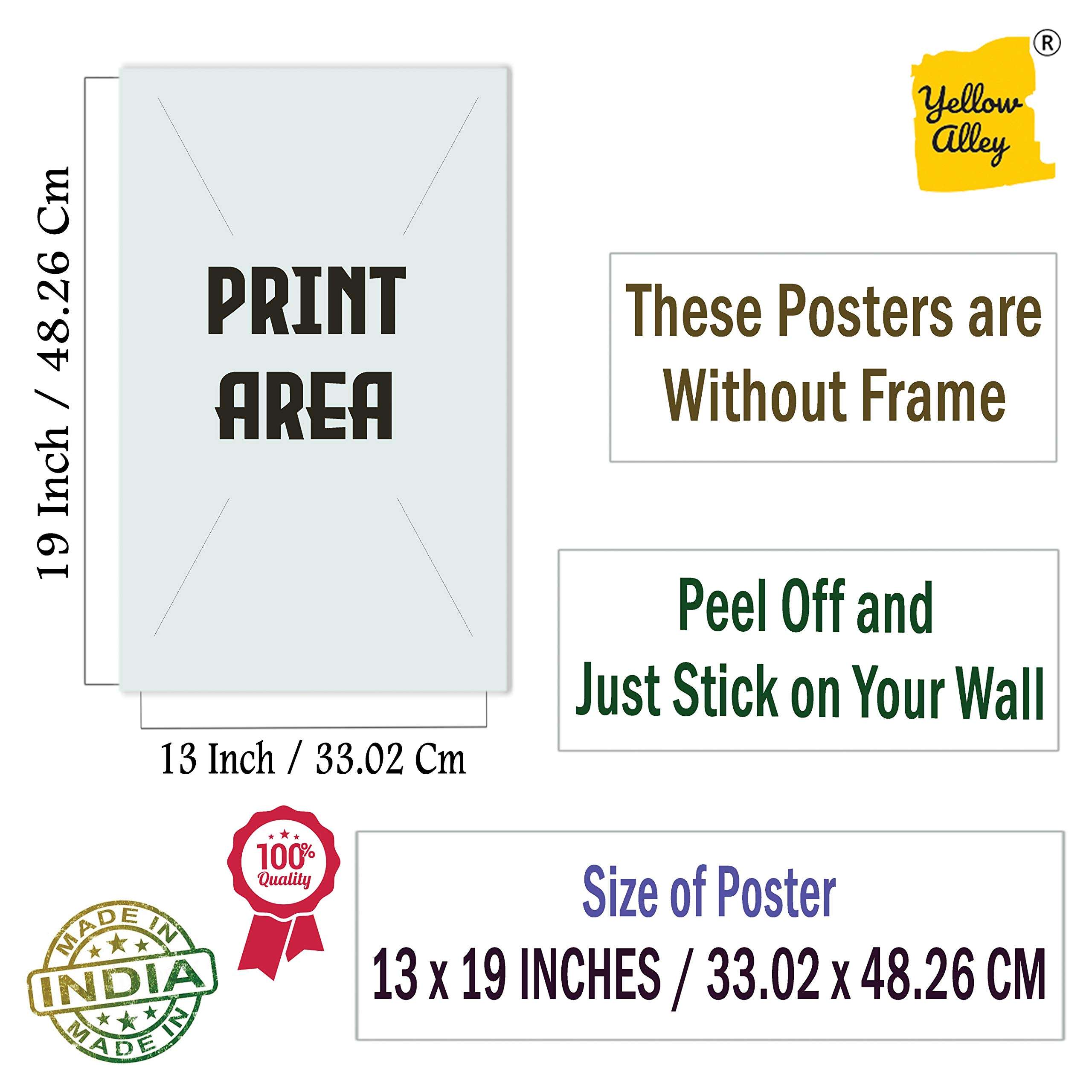 Yellow Alley Telugu Heroin Poster|Kajal Aggarwal Poster|Indian Actress Poster|Decorative Interior Poster| Poster for Living Area/Cupboards/Hall|Self Adhesive Paper Poster 5