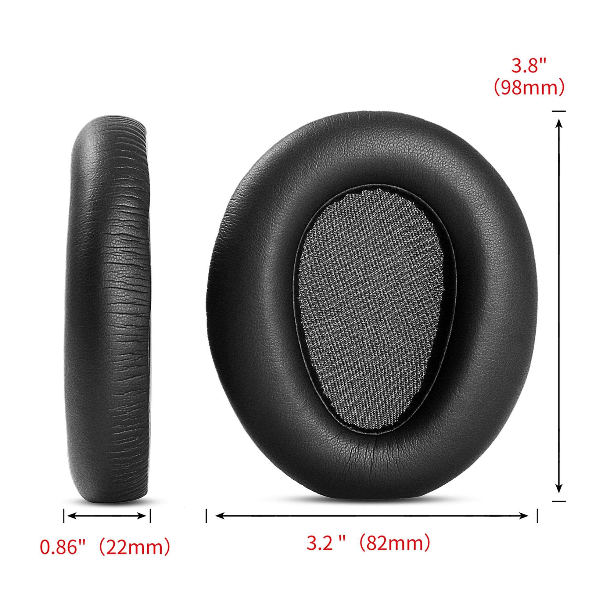 YDYBZB MDR-ZX770BN Upgraded Ear Pads Cushions Cups Replacement Foam Earpads Compatible with Sony MDR-ZX770BN MDR-ZX780DC MDR-ZX770BT Headphone Headset 4