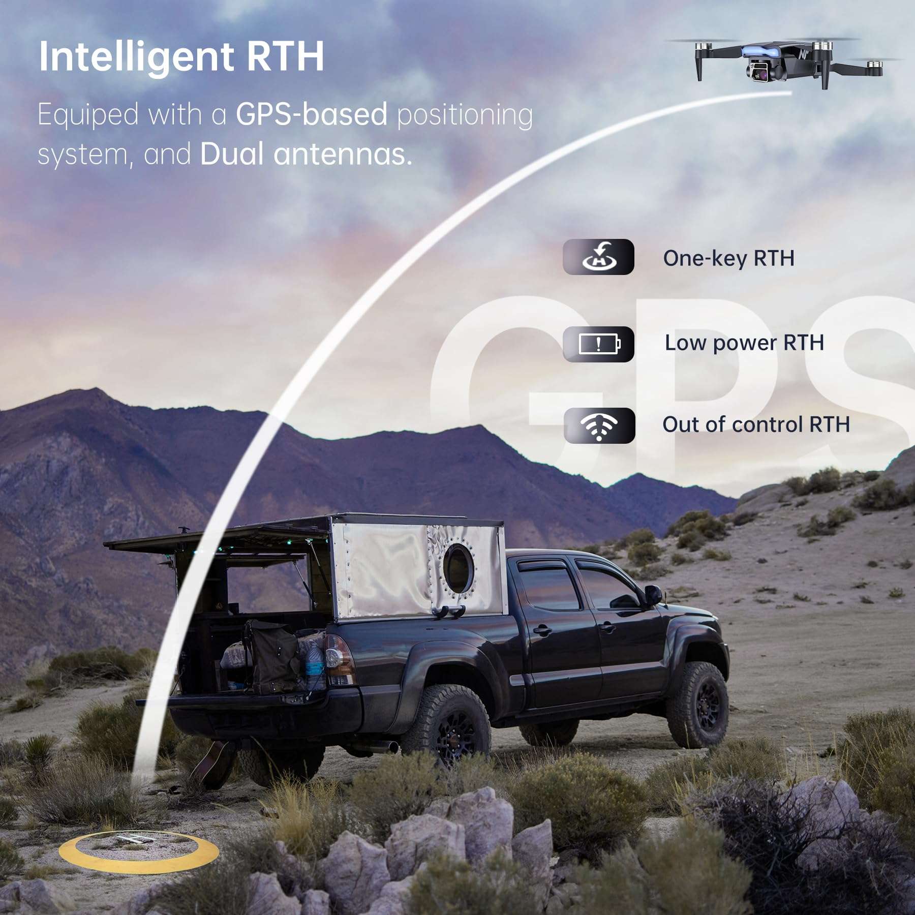 N11 PRO GPS Drone with Camera for Adults 4K UHD, 90 Min Long Flight Time, Long Control Range, Auto Return, Follow Me, Brushless Motor, 5G FPV RC Quadcopter for Beginners 4