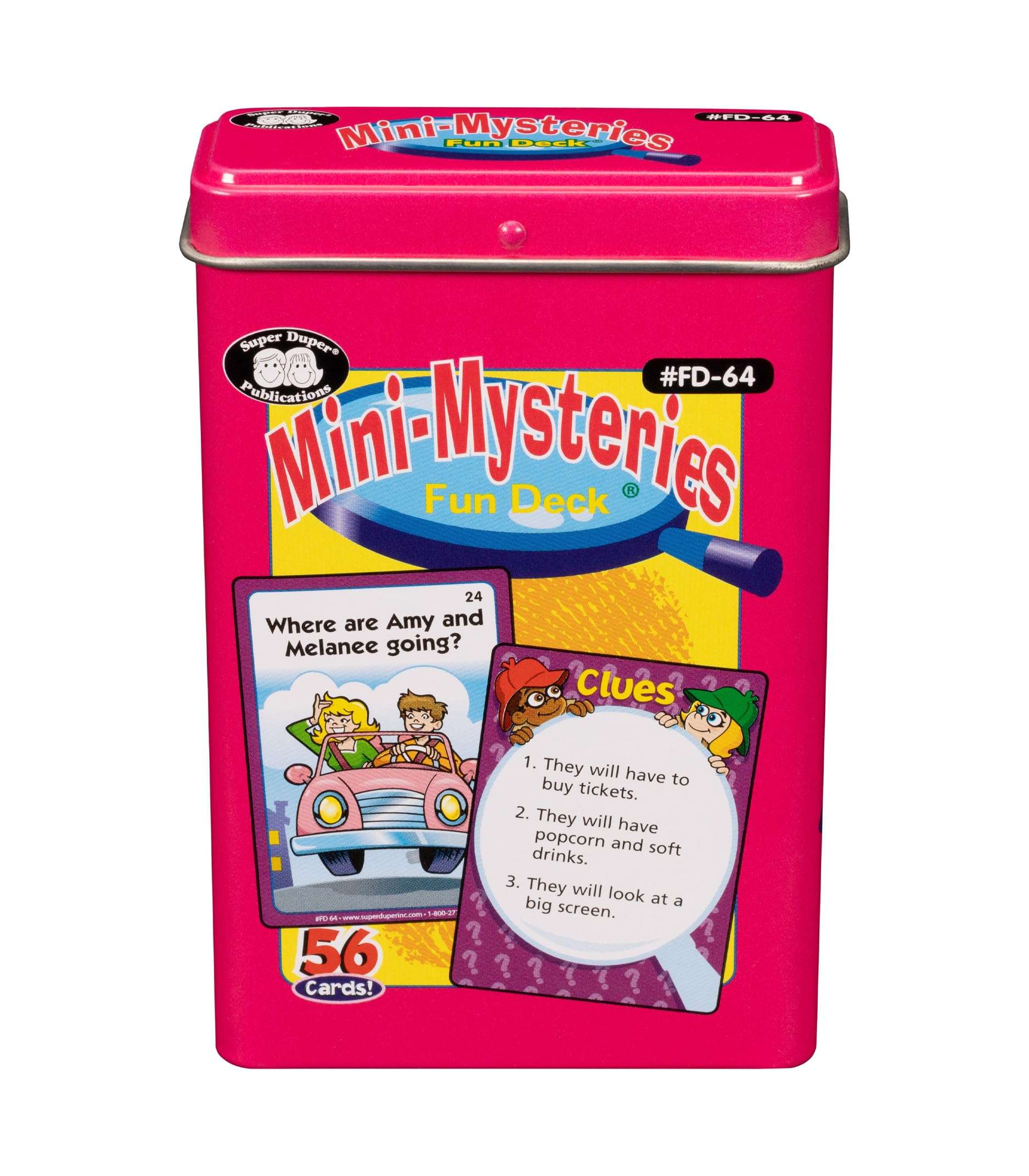 Super Duper Publications | Mini-Mysteries Fun Deck Flash Cards | Educational Learning Resource for Children