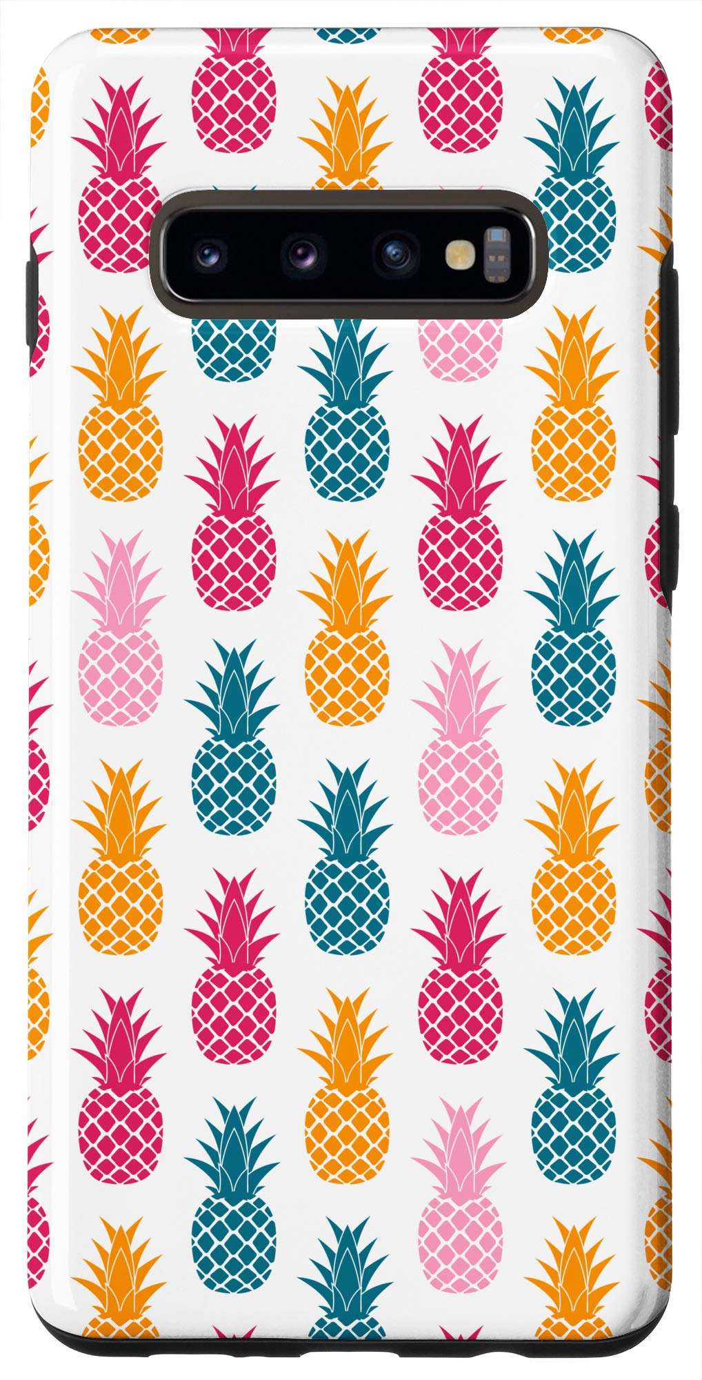 Galaxy S10+ Pattern Tropical Fruit Pineapple Phone Case Pineapple Gift Case 1