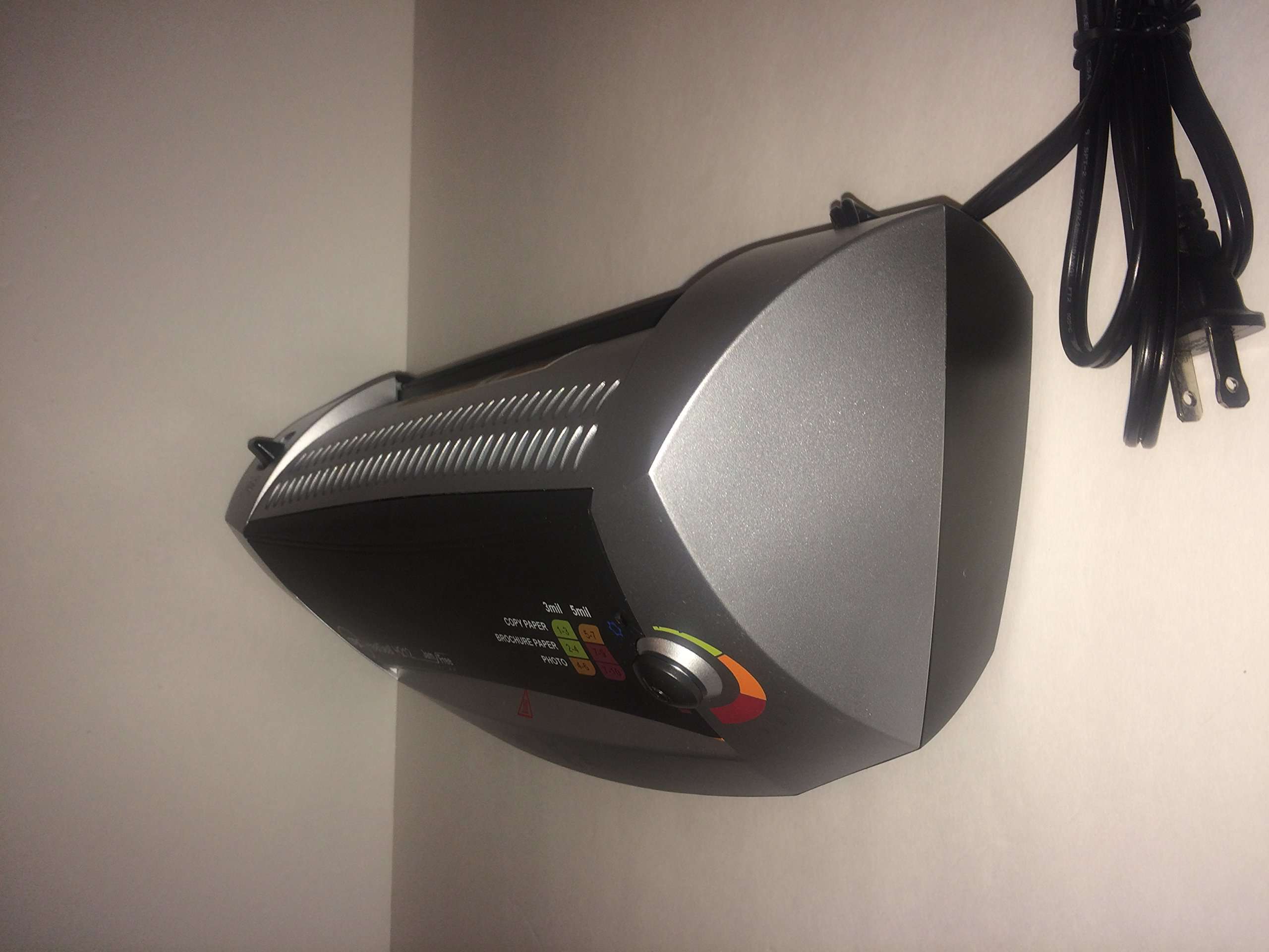 GBC HeatSeal H212 JamFree Laminator, 9.5 -Inch Width Capacity, 3 mm to 5 mm Pouch Thickness, Gray (1702900) 5