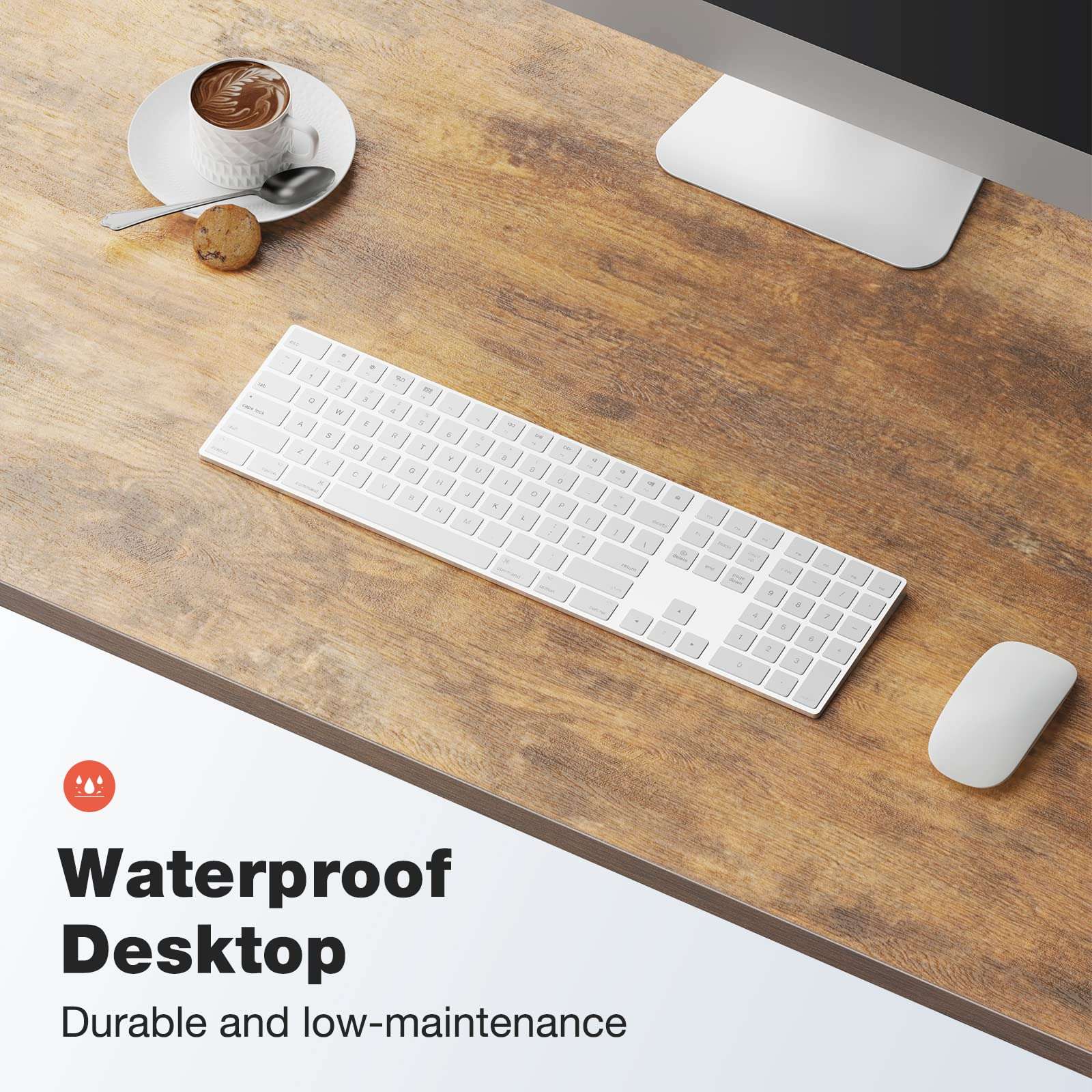 OLIXIS 63 Inch Computer Desk Writing Study Work Table with Storage Bag, Headphone Hooks for Home Office 6