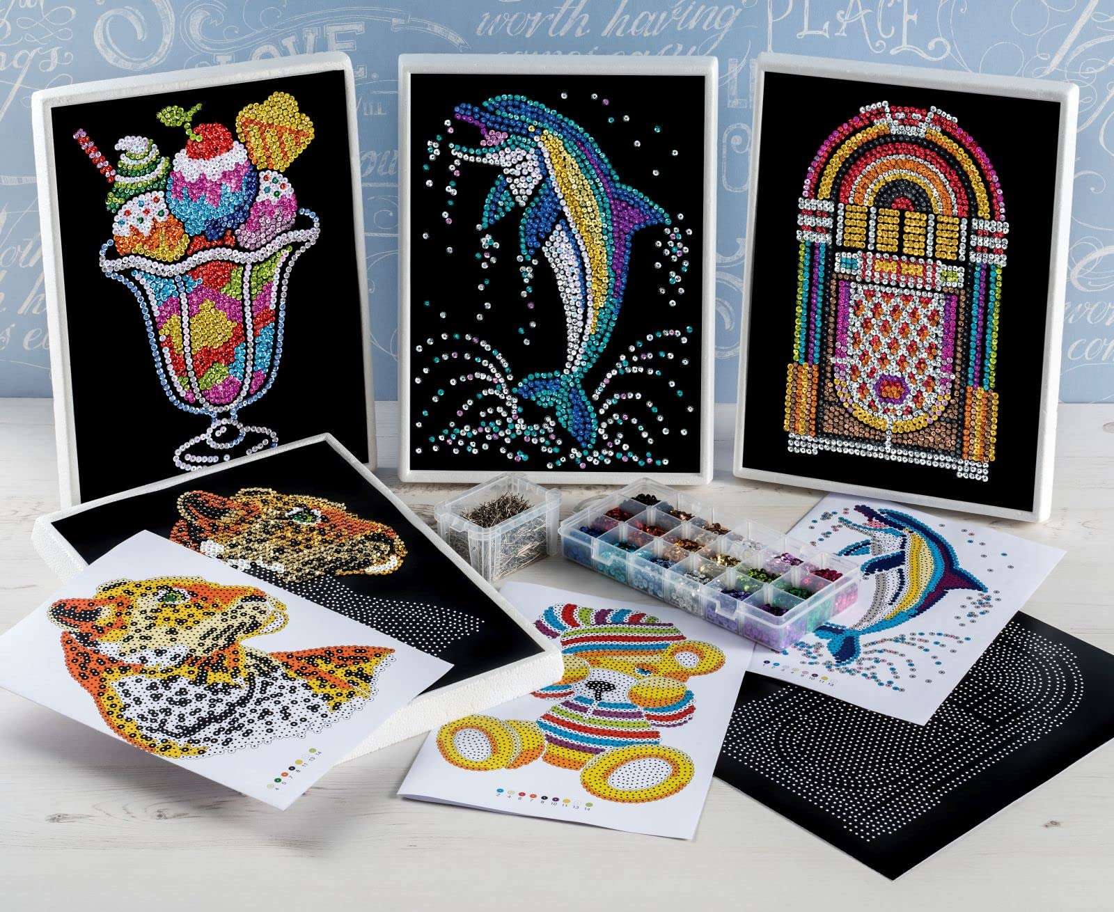 Ksg Sequin Art Westie 4