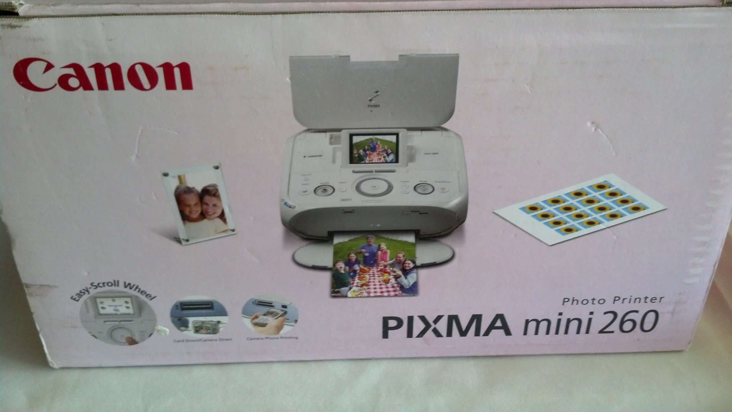 Canon PIXMA mini260 Photo Inkjet Printer (1444B002) 2