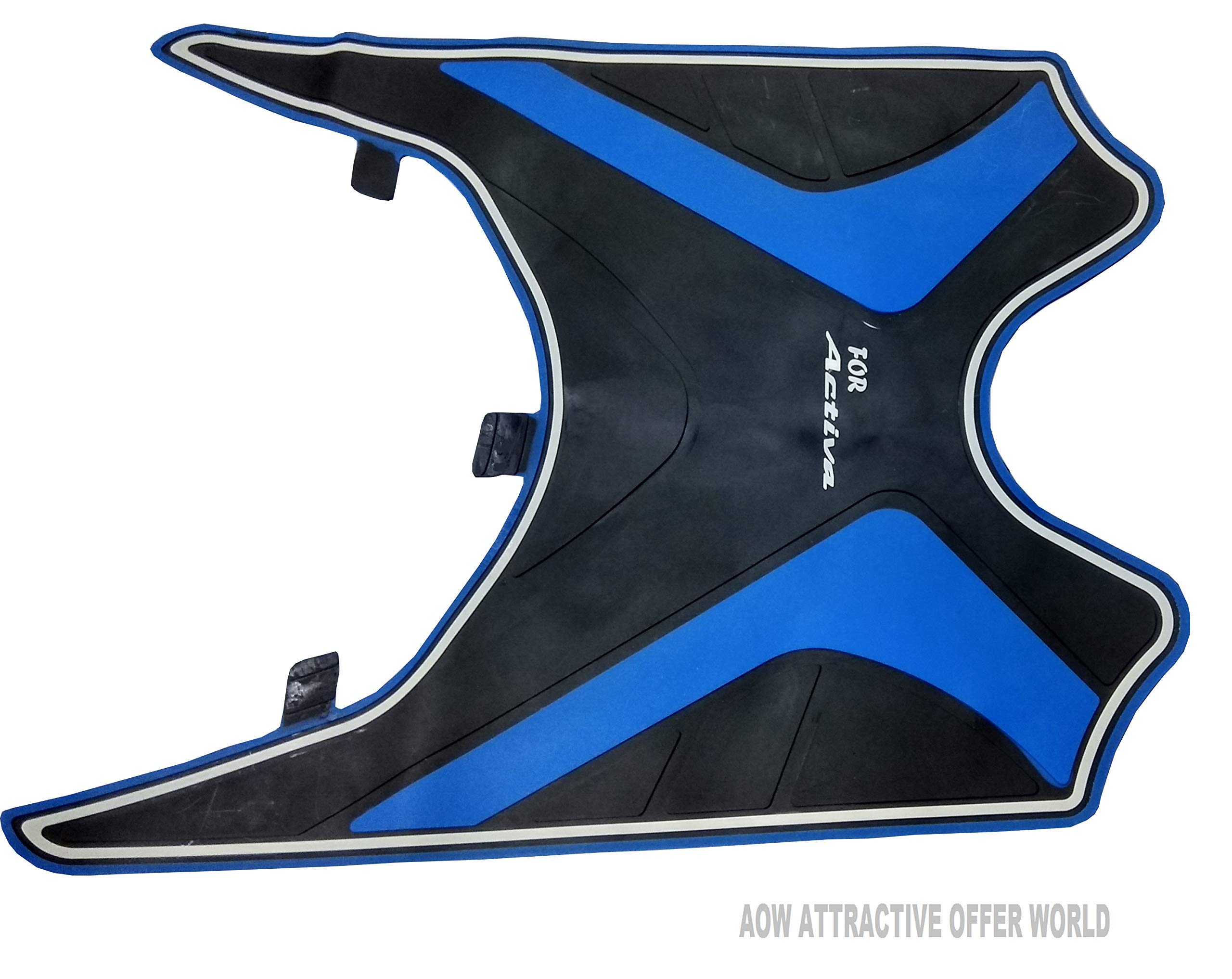 AOW Attractive Offer World Tow Wheeler Foot MAT (Blue) Type-7 for Honda Activa 5G