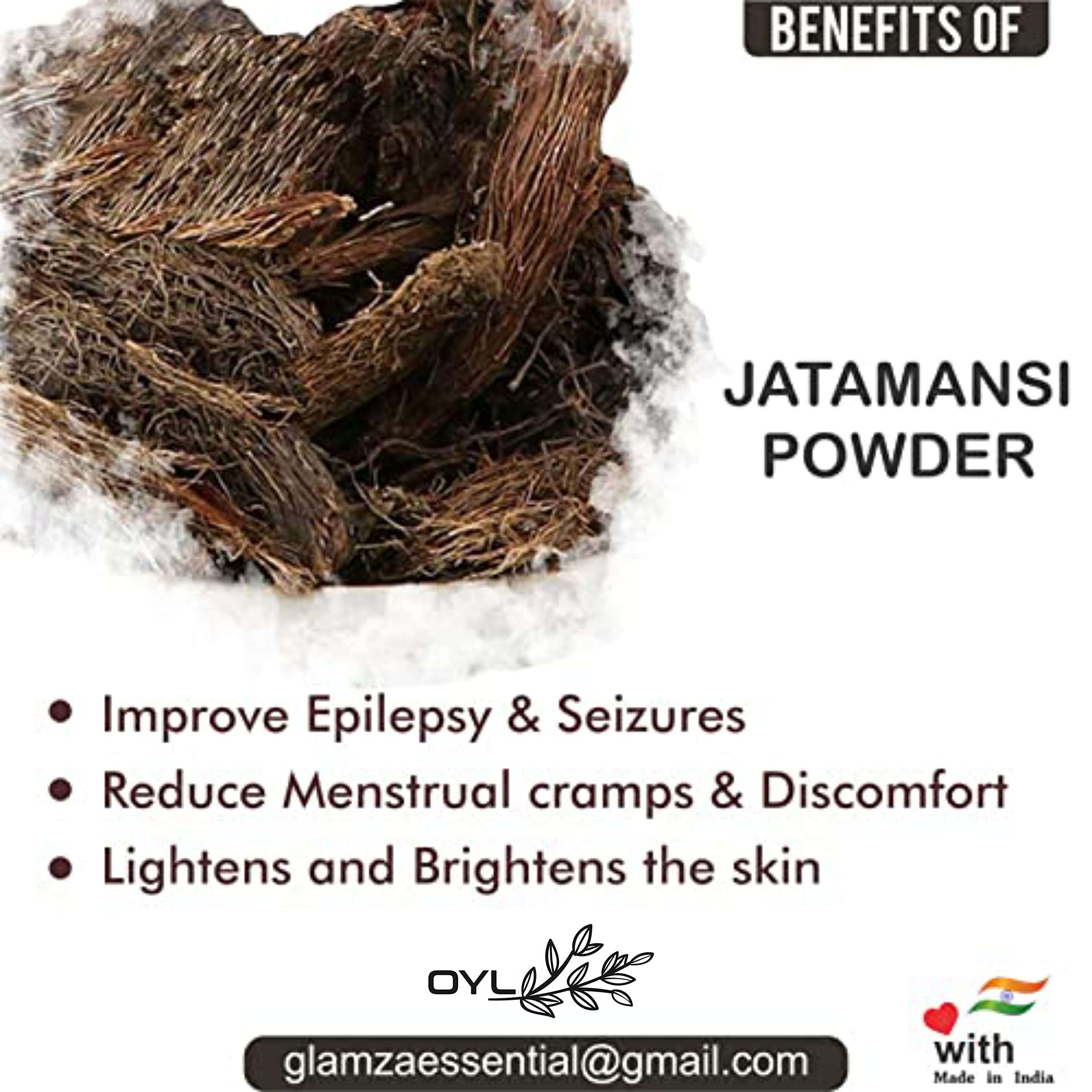 OYL Natural Jatamansi, Brahmi, reetha, Shikakai, Fenugreek, Hibiscus, Bhringraj, Mulethi, Amla, Aloe-Vera, Shikakai, Indigo & Henna Powder Combo Pack For Hair Care & Skin Care - 100g Each Pack Of 12 3