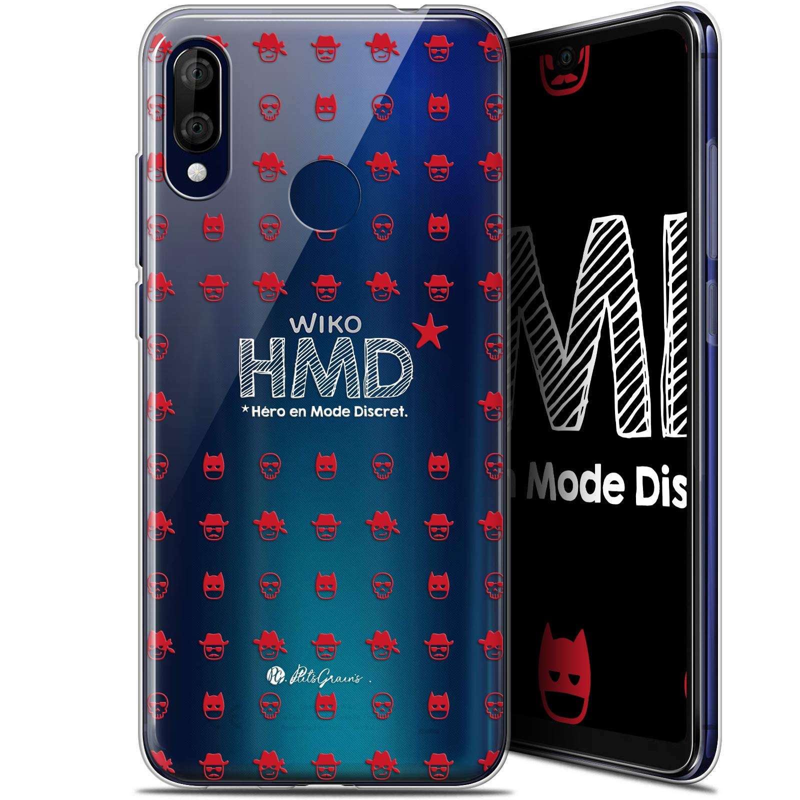 Ultra-Slim Cover for 6 Inch Wiko View Max, Little Grains MVE Boat