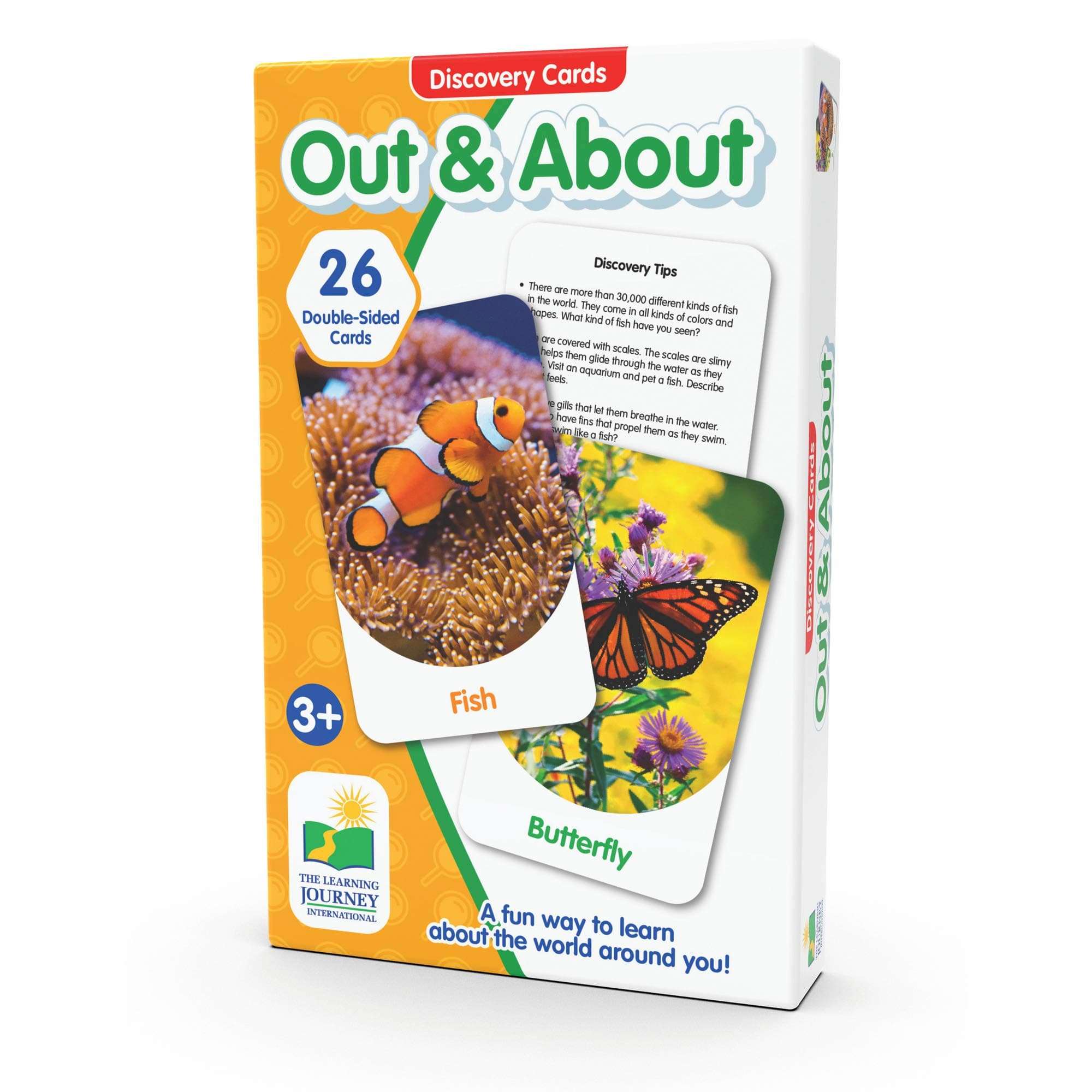 The Learning Journey Discovery Cards - Out & About - Toddler Toys & Gifts for Boys & Girls Ages 2 Years and Up - Mind Building Educational Learning Tool, Multi 4