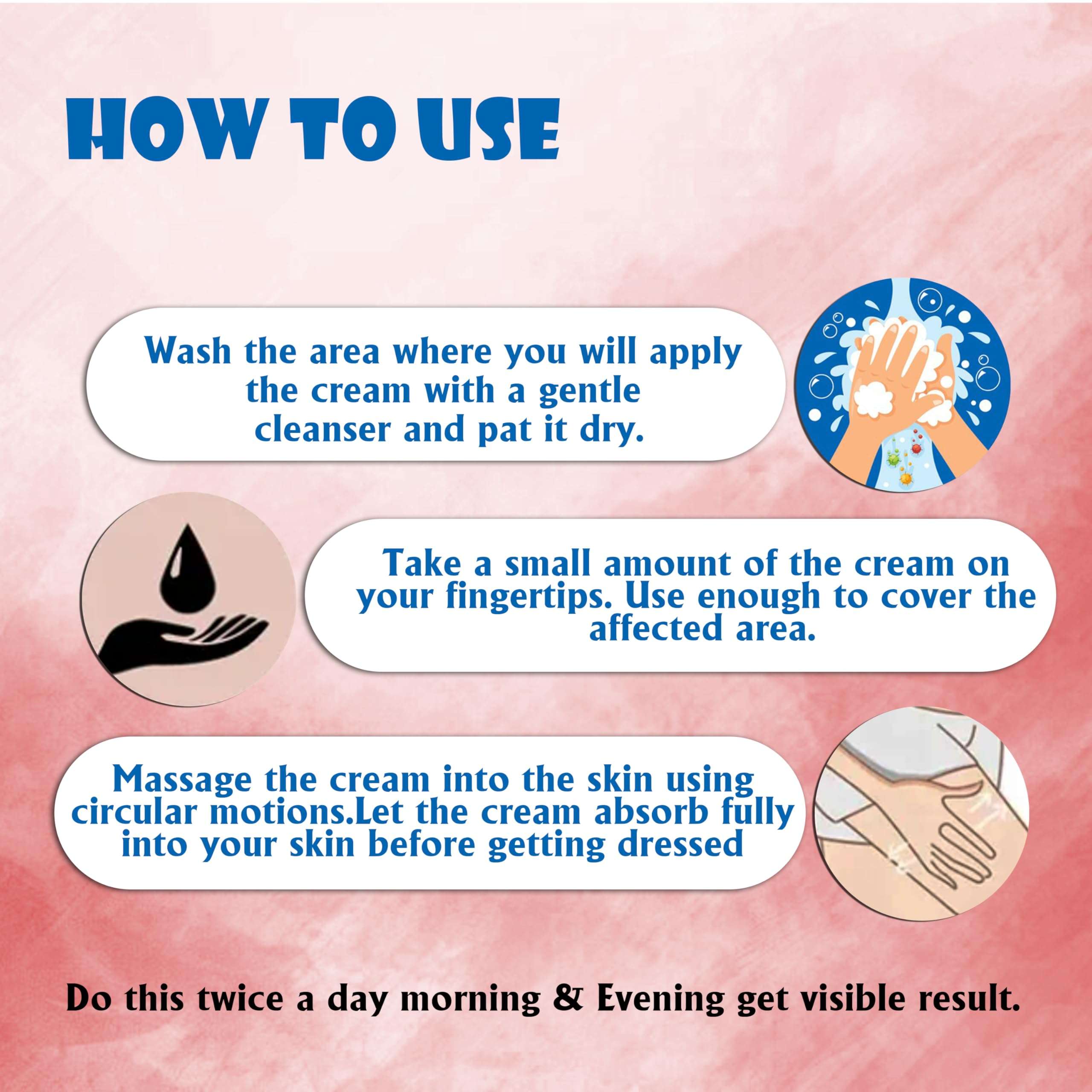 Pink Root Stretch Mark Cream 50ml - Reduce Appearance of Stretch Marks Over Time & Reduces Redness 6