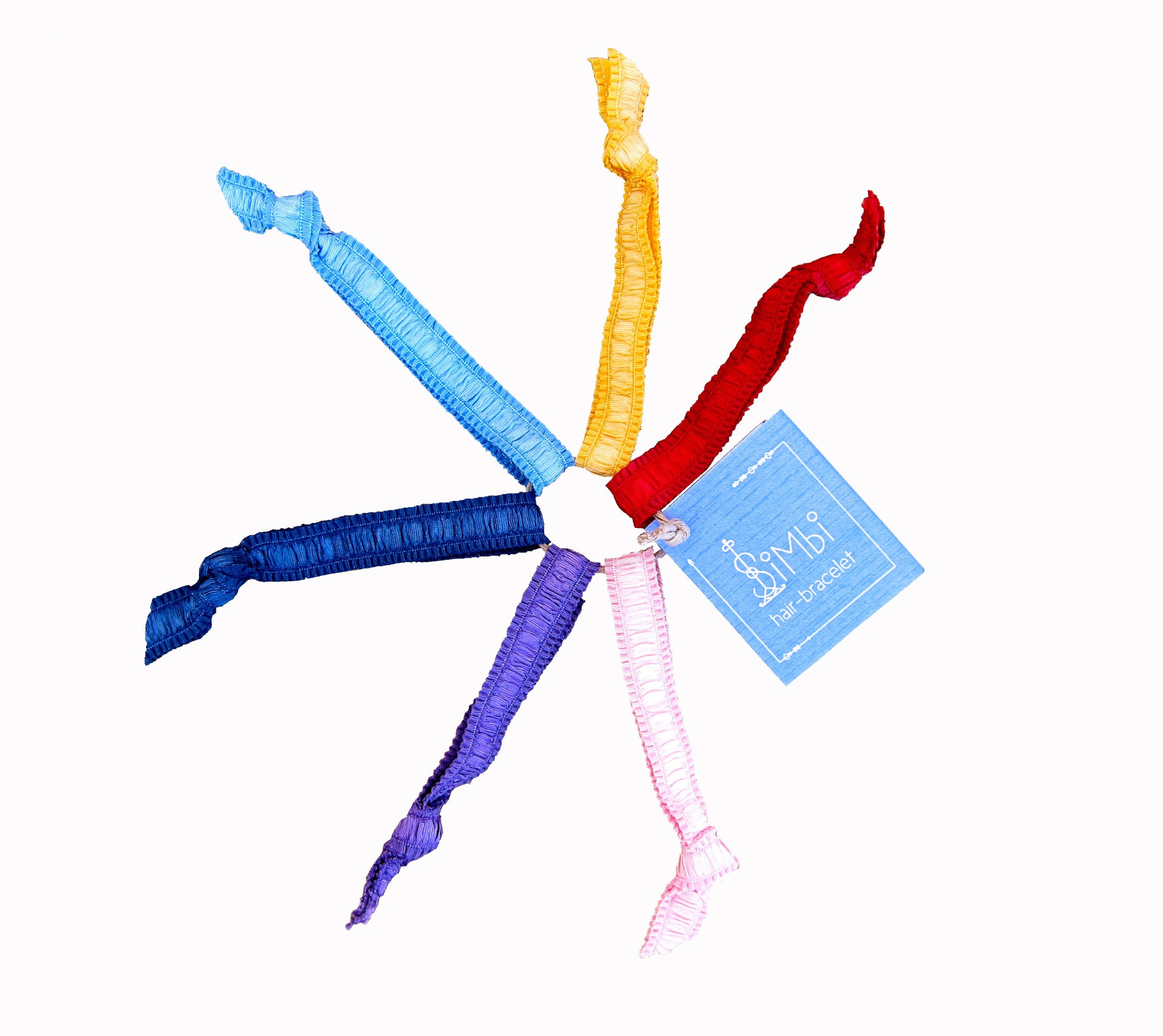 Simbi bracelet/hair tie / 6 PAK